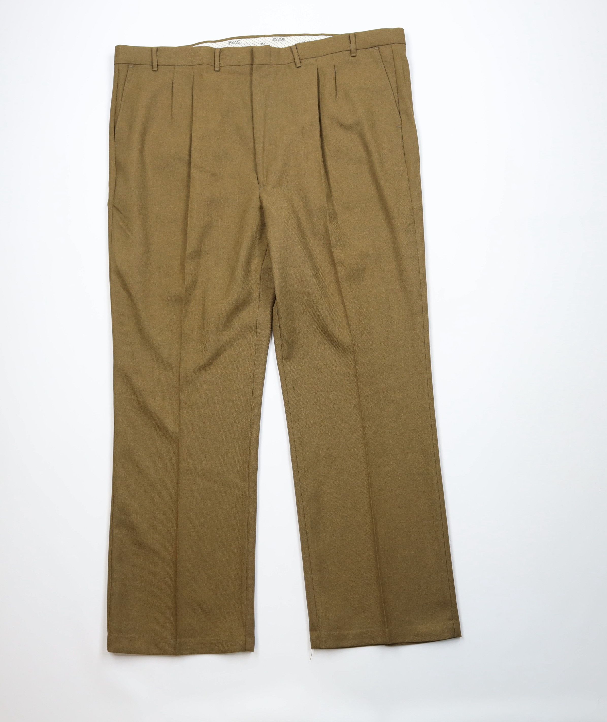 Vintage Vintage 90s Streetwear Knit Wide Leg Chain Pants Brown USA Size US 44 / EU 60 - 1 Thumbnail