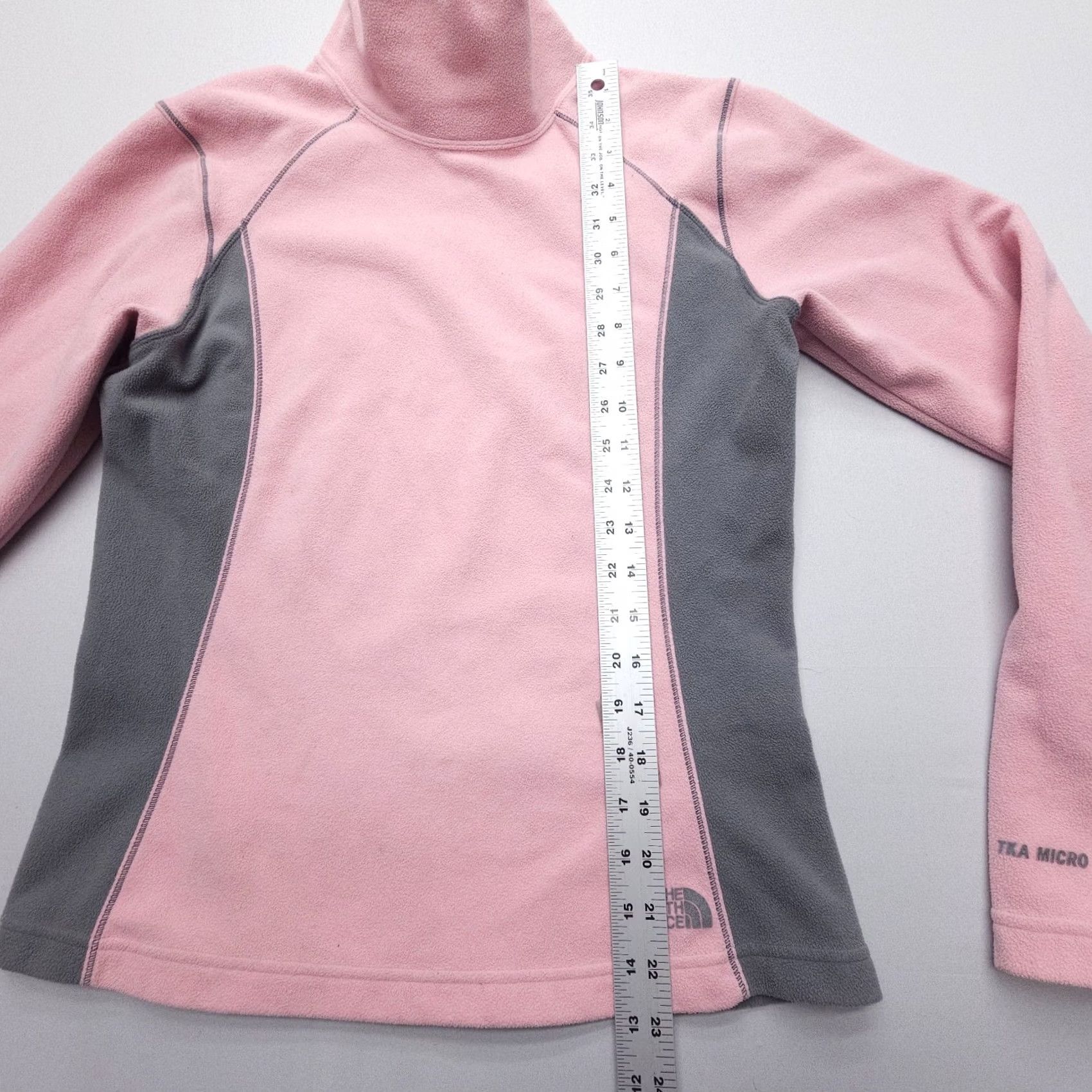 The North Face The North Face TKA Micro Fleece Long Sleeve Pullover Medium Pink Vtg Y2K Gorp Shirt Women's M Pink Colorblock Outdoor Hiking Running Casual Size M / US 6-8 / IT 42-44 - 7 Thumbnail