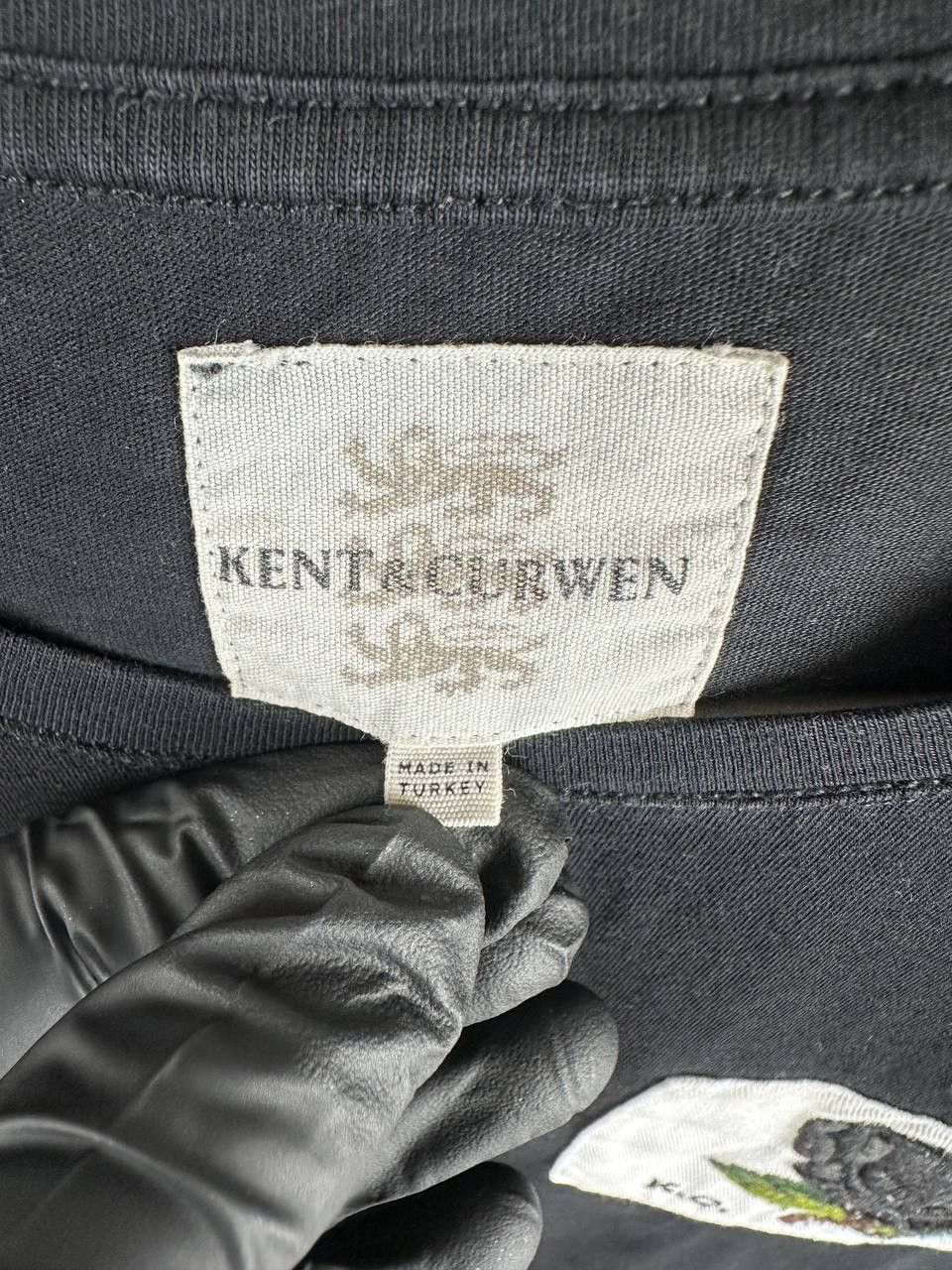 Kent & Curwen Kent & Curwen Black Rose Patch T-Shirt KC 1926 Size US S / EU 44-46 / 1 - 10 Thumbnail