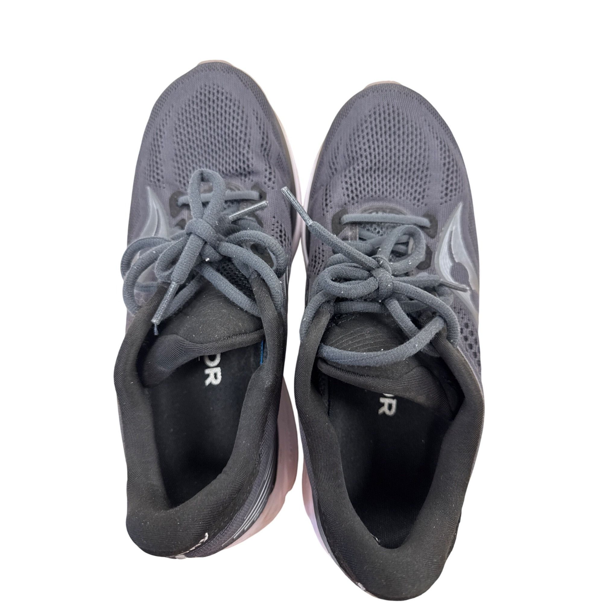 Saucony Saucony Mens PWRRUN Running Shoes Black Mesh Size 9.5 SKU 71 Size US 9.5 / IT 39.5 - 8 Thumbnail