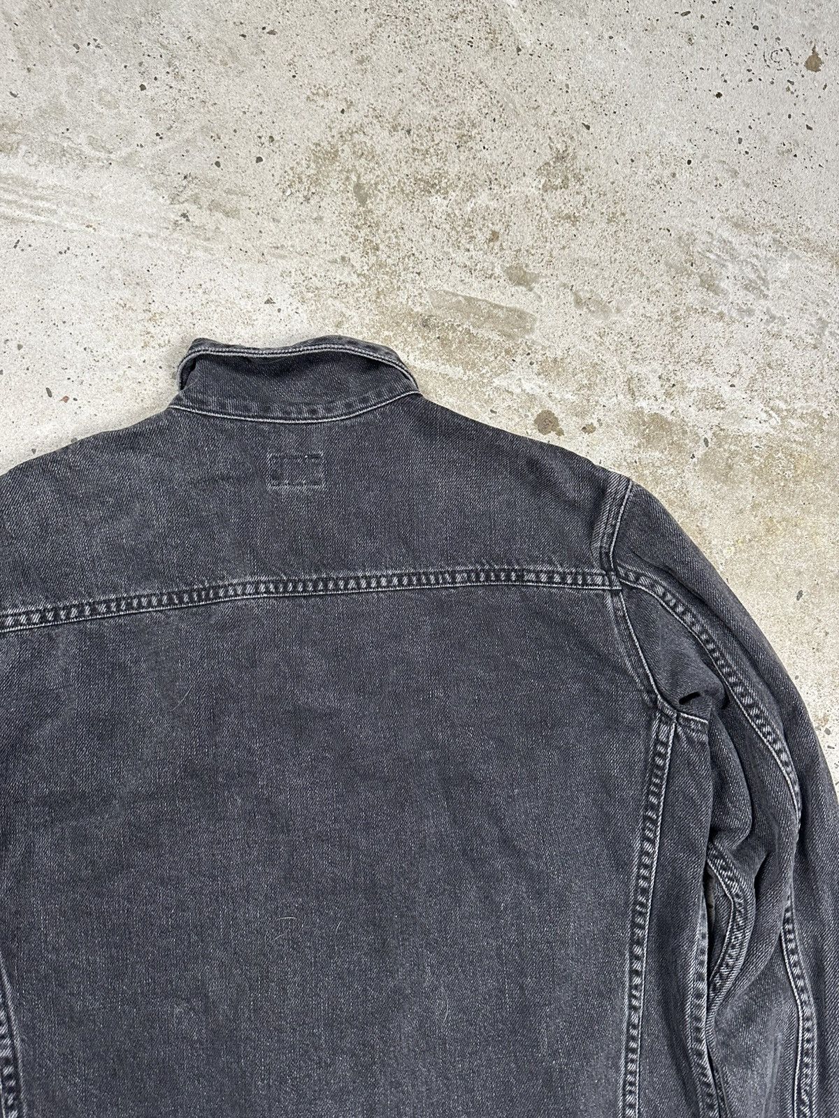 Citizens Of Humanity Citizens of Humanity LA Washed Black Denim Trucker Jacket Size US S / EU 44-46 / 1 - 14 Thumbnail