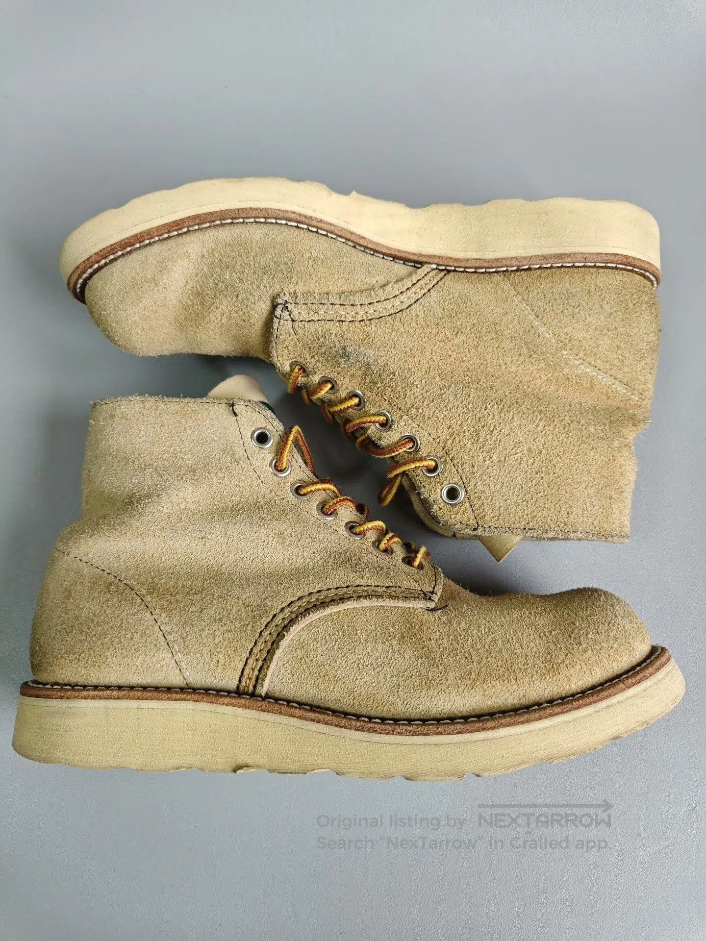 Red Wing Red Wing 6E Work Boots Dog Logo. Size US 7 / EU 40 - 4 Thumbnail