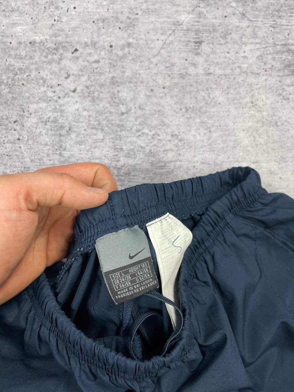 Nike Vintage Nike Y2K Style Blue Drill Nylon Reflective Pants Size US 34 / EU 50 - 11 Thumbnail