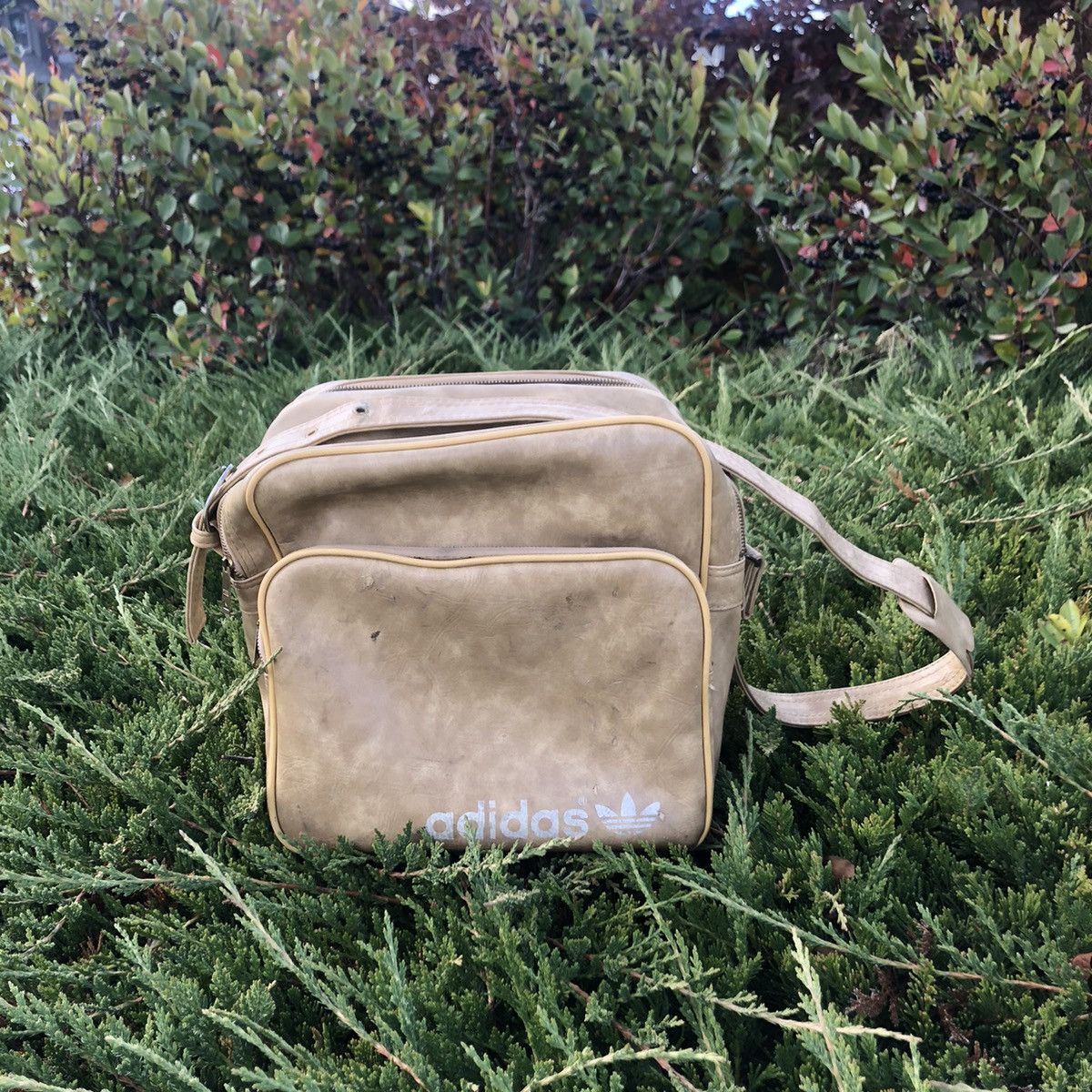 Adidas × Vintage Adidas originals vintage leather bag Size ONE SIZE - 3 Thumbnail