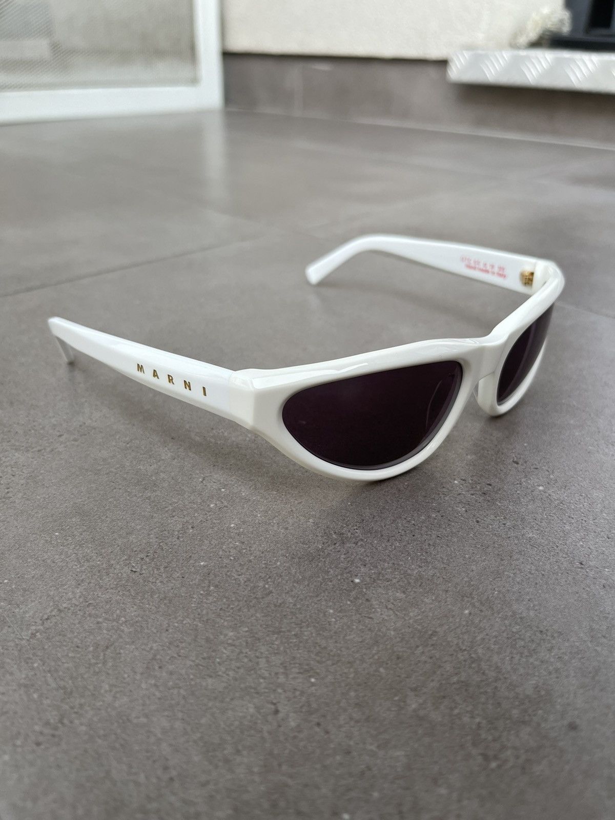 Marni !DS! Marni Mavericks Ghost White Sunglasses Sunglasses Size ONE SIZE - 8 Thumbnail