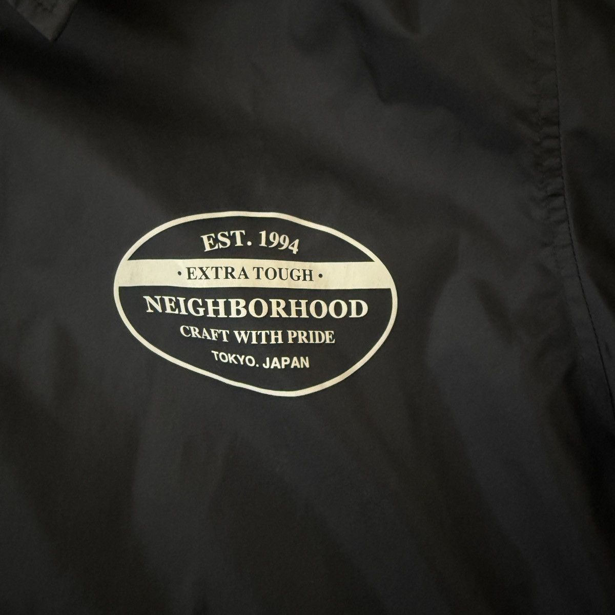 Neighborhood Neighborhood Extra Tough Black Coach Jacket 2015 Size US L / EU 52-54 / 3 - 2 Thumbnail