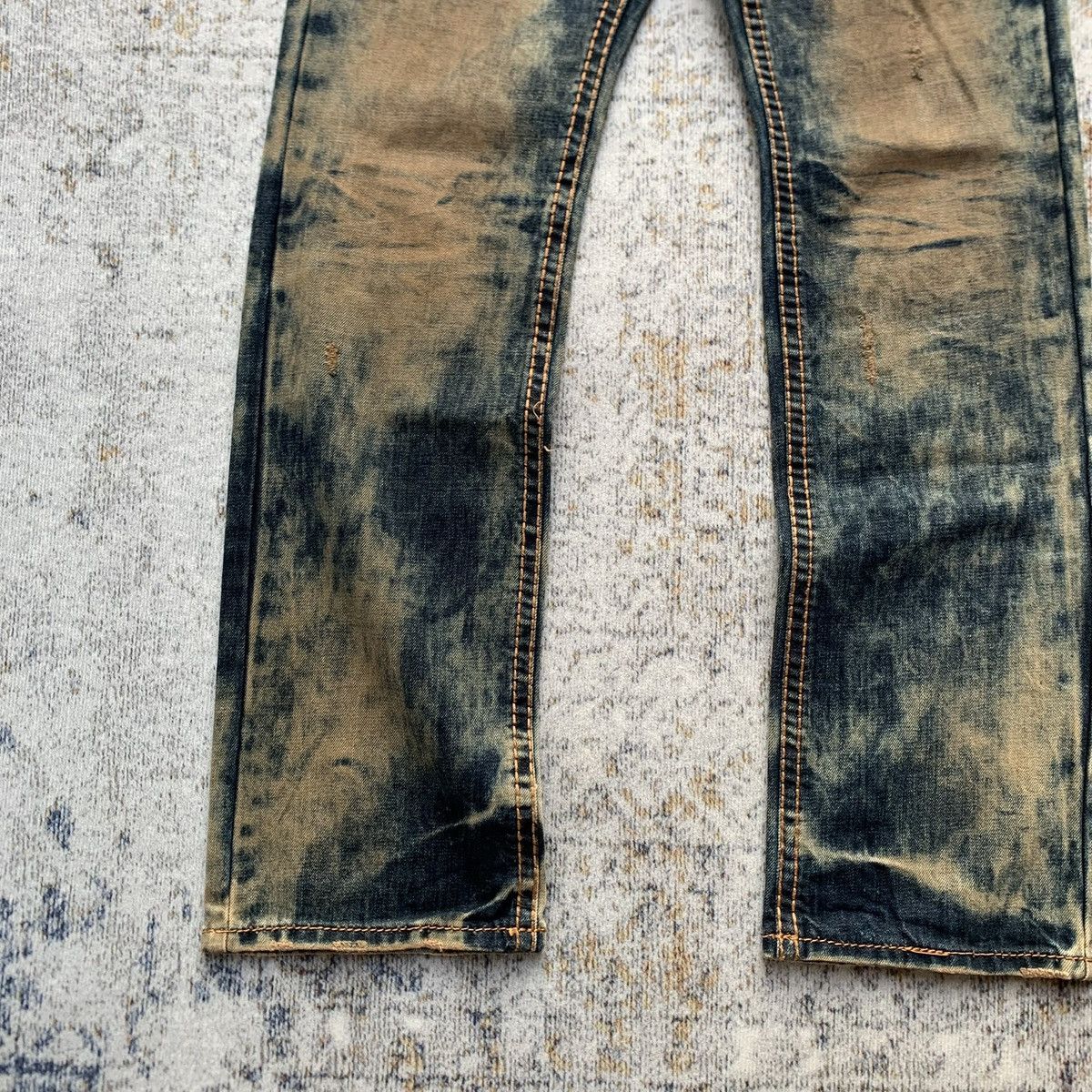 Japanese Brand Rare Japanese Brand DPSR Mud Wash Distressed Jeans Size US 32 / EU 48 - 4 Thumbnail