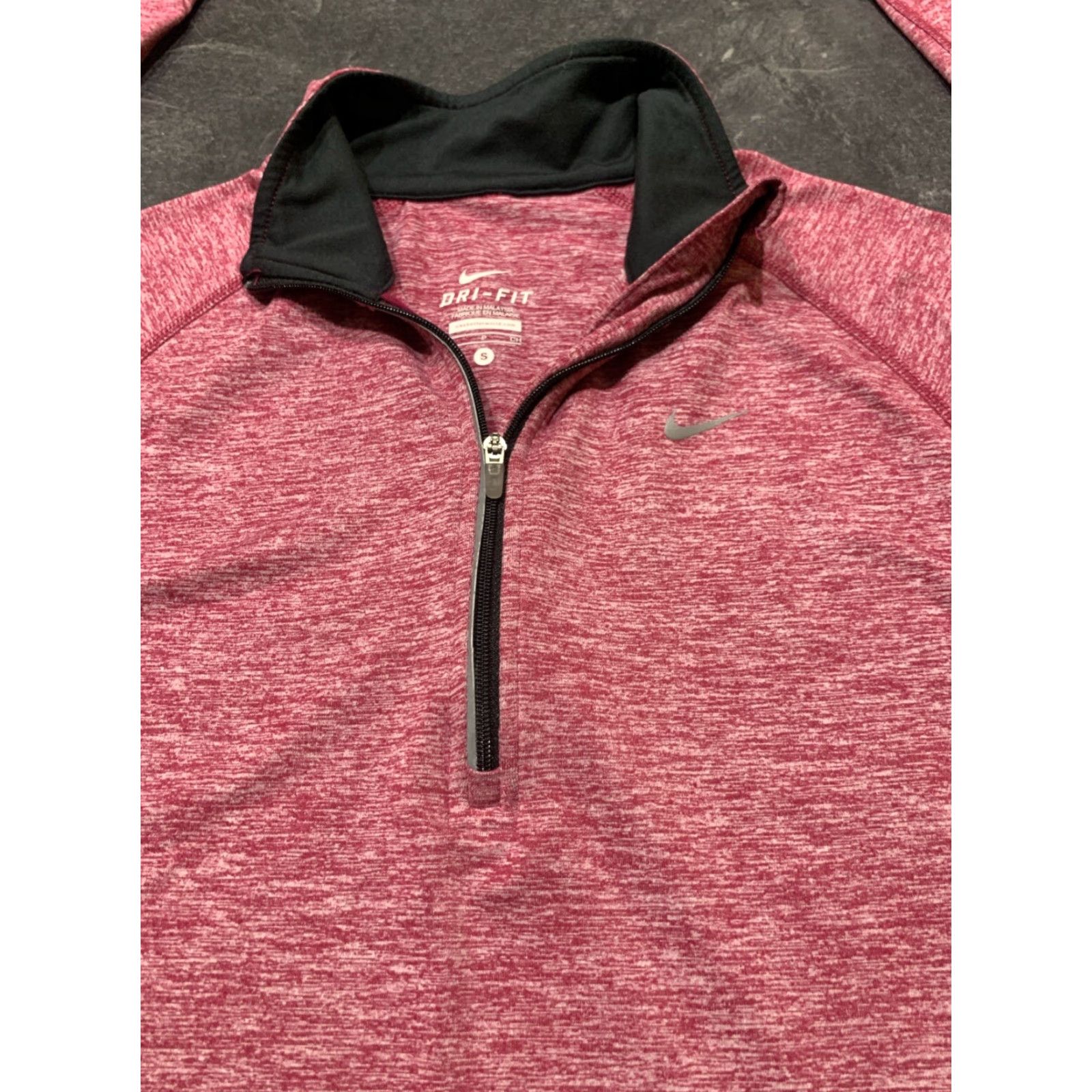 Nike Nike Element Sweatshirt Women S Pink Athletic 1/4 Zip Pullover Activewear Size S / US 4 / IT 40 - 3 Thumbnail