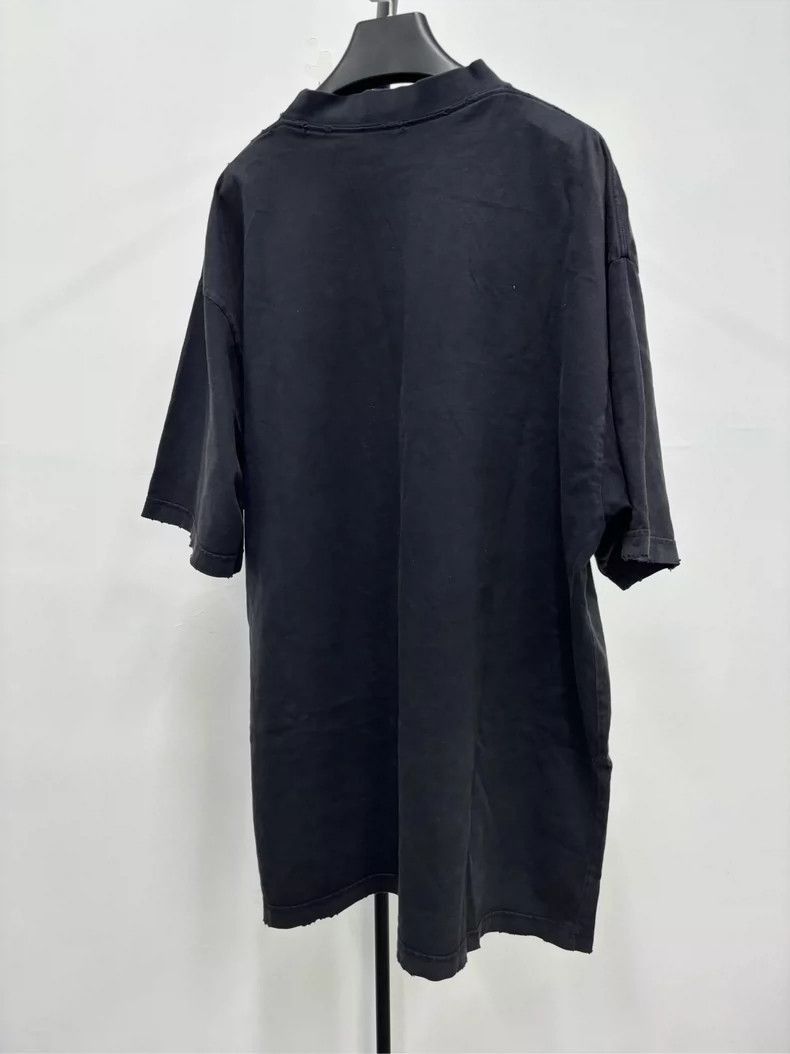 Balenciaga Balenciaga Scissor Wheat Logo Print Tshirt-2505 Size US XL / EU 56 / 4 - 2 Thumbnail