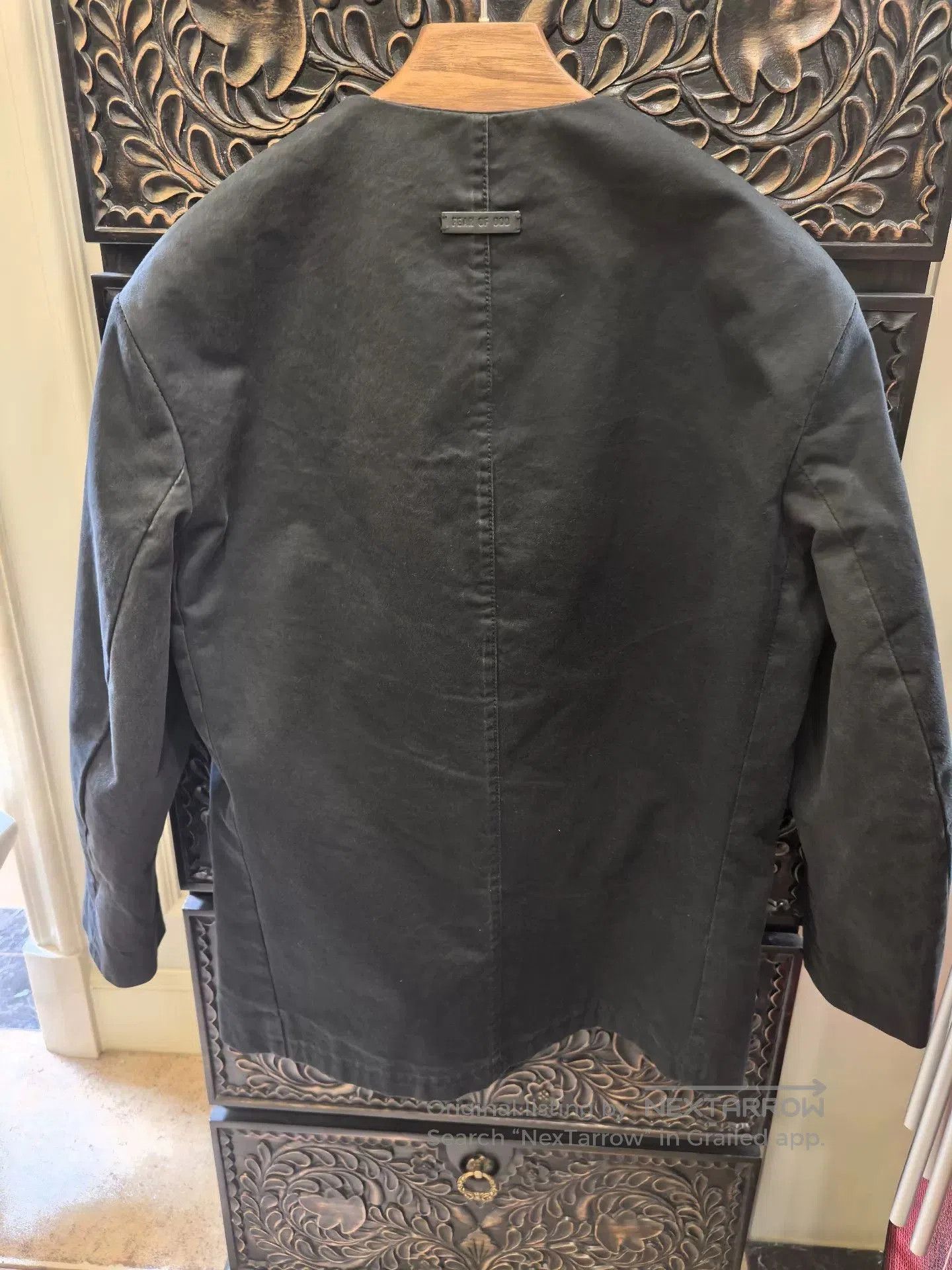 Fear of God FEAR OF GOD Season 7 Black Collarless Blazer. Size US M / EU 48-50 / 2 - 2 Thumbnail