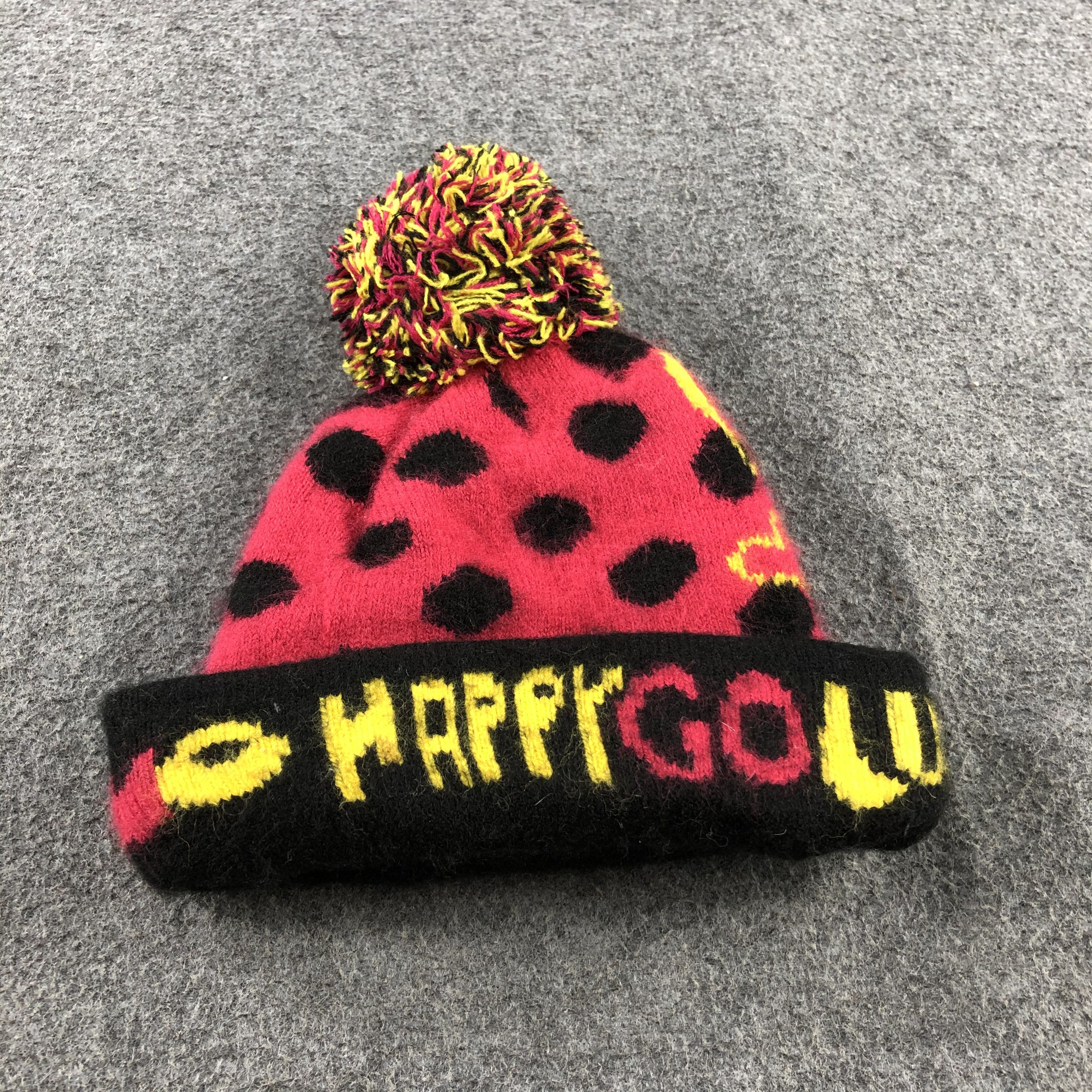 Vintage Happy Go Lucky Baby Bobble Beanie Snowcap Snow Hat B451 Size ONE SIZE - 2 Thumbnail