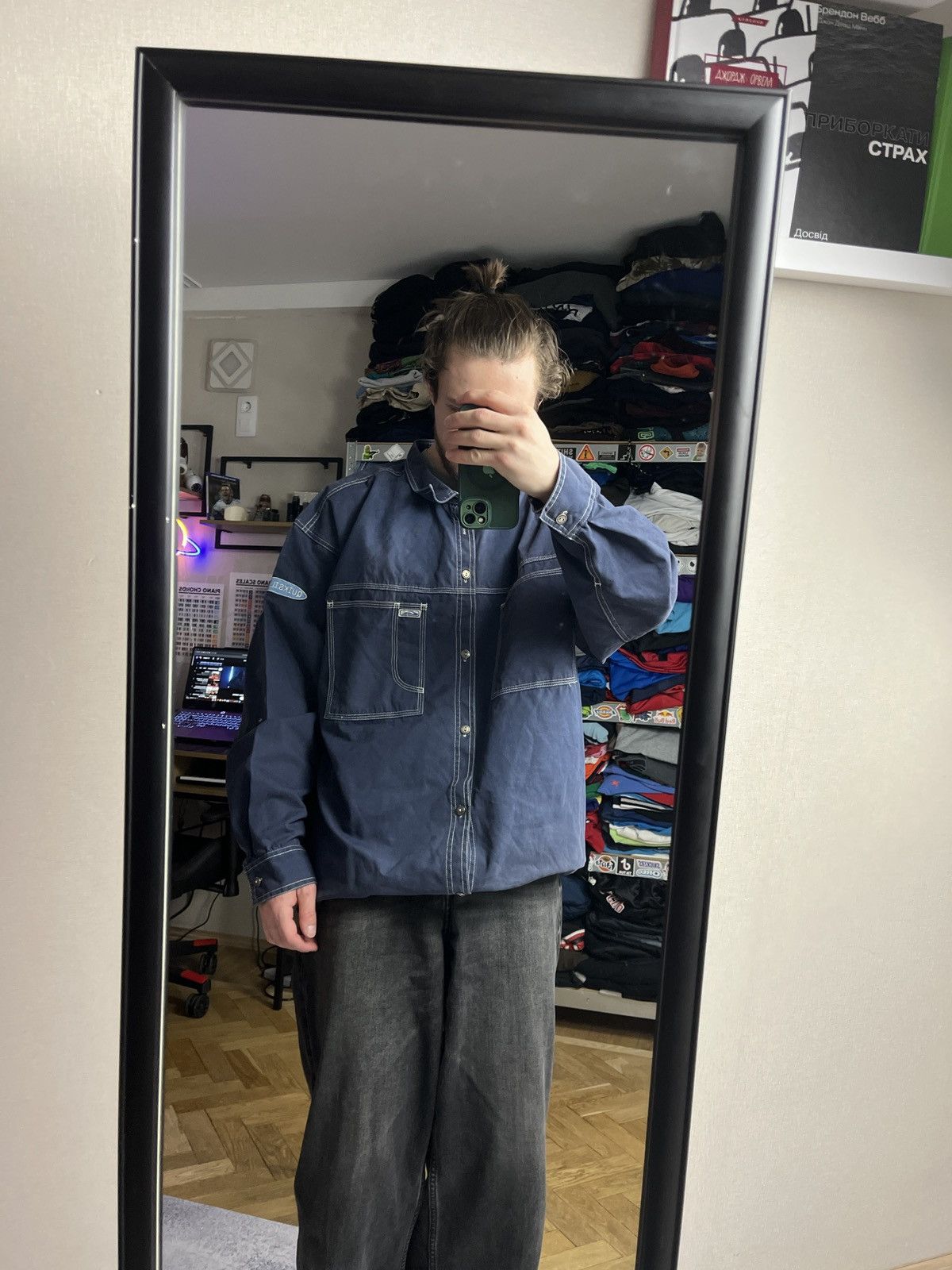 Quicksilver Vintage 90’s Quicksilver Button Up Work Jacket Rare Size US XL / EU 56 / 4 - 2 Thumbnail