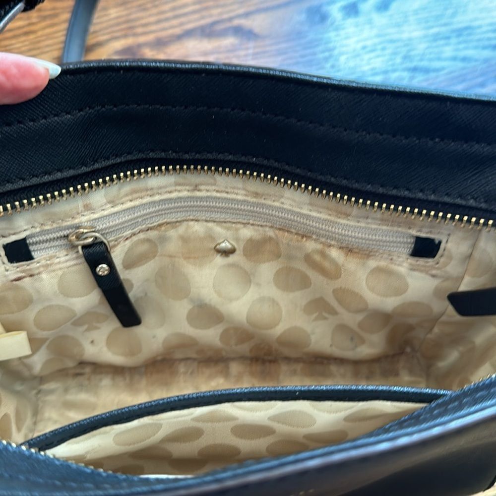 Kate Spade Kate Spade Hayden black textured leather crossbody bag. 8 x Size ONE SIZE - 6 Thumbnail