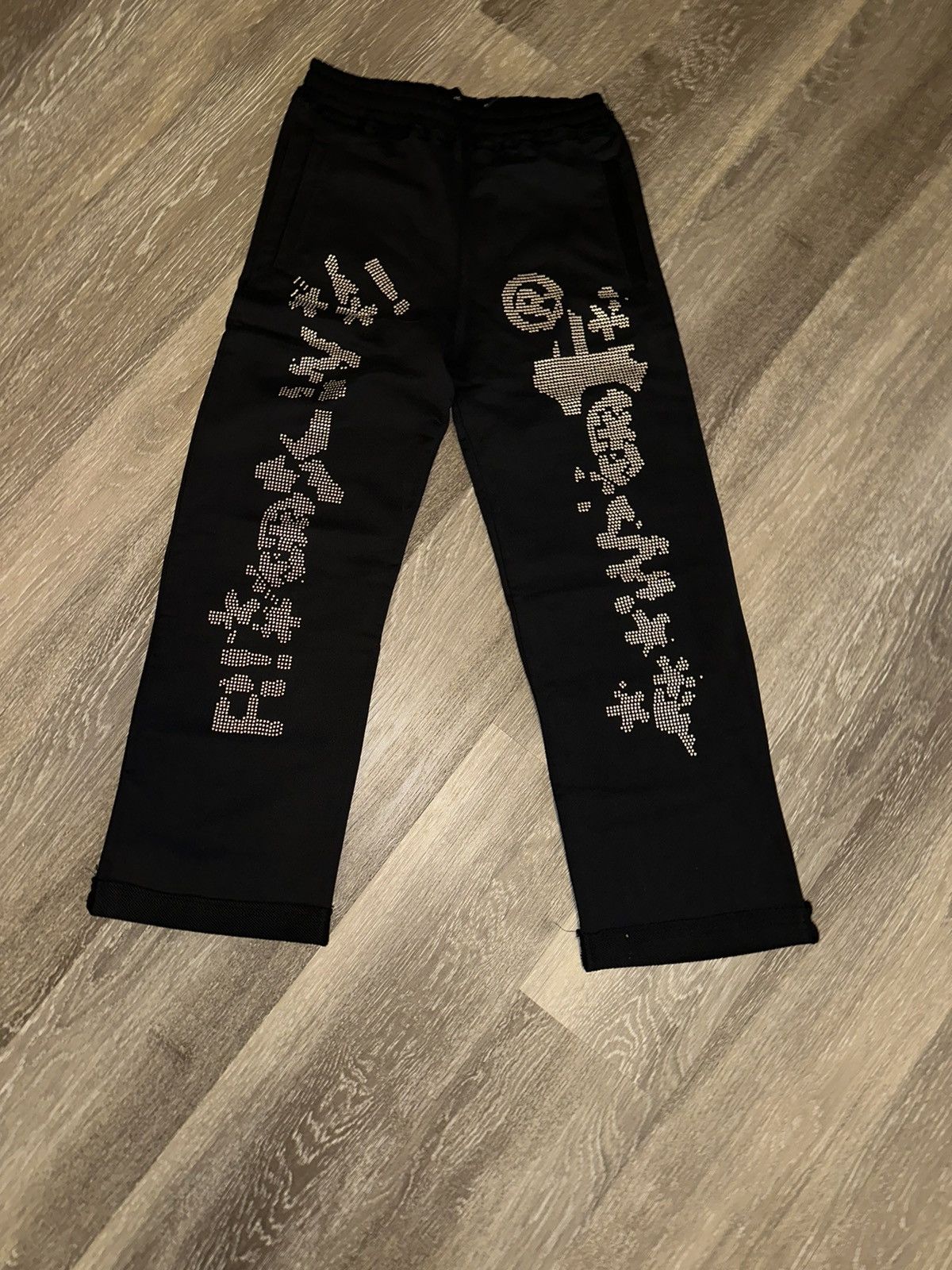 Racer Worldwide Racer worldwide studded censored sweatpants Size US 30 / EU 46 - 2 Thumbnail
