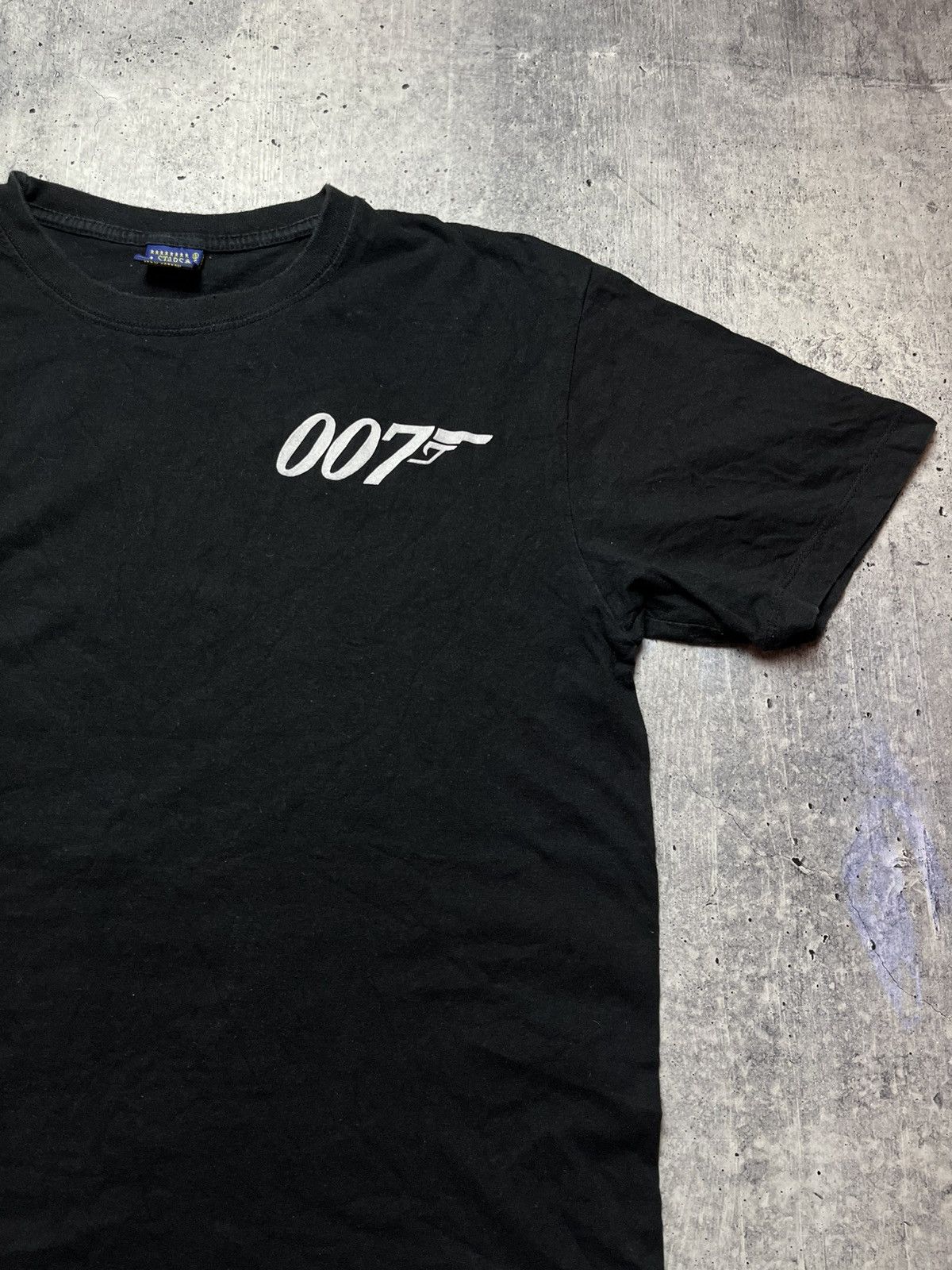 Stars & Stripes Vintage James Bond 007 Rare Movie Promo Shirt 90s Size L-XL Size US L / EU 52-54 / 3 - 4 Thumbnail