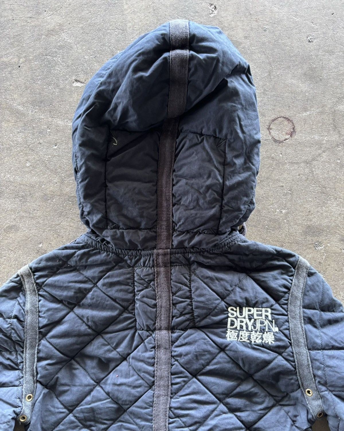 Japanese Brand Superdry Puffer Zip Up Hooded Jacket Size US M / EU 48-50 / 2 - 9 Thumbnail
