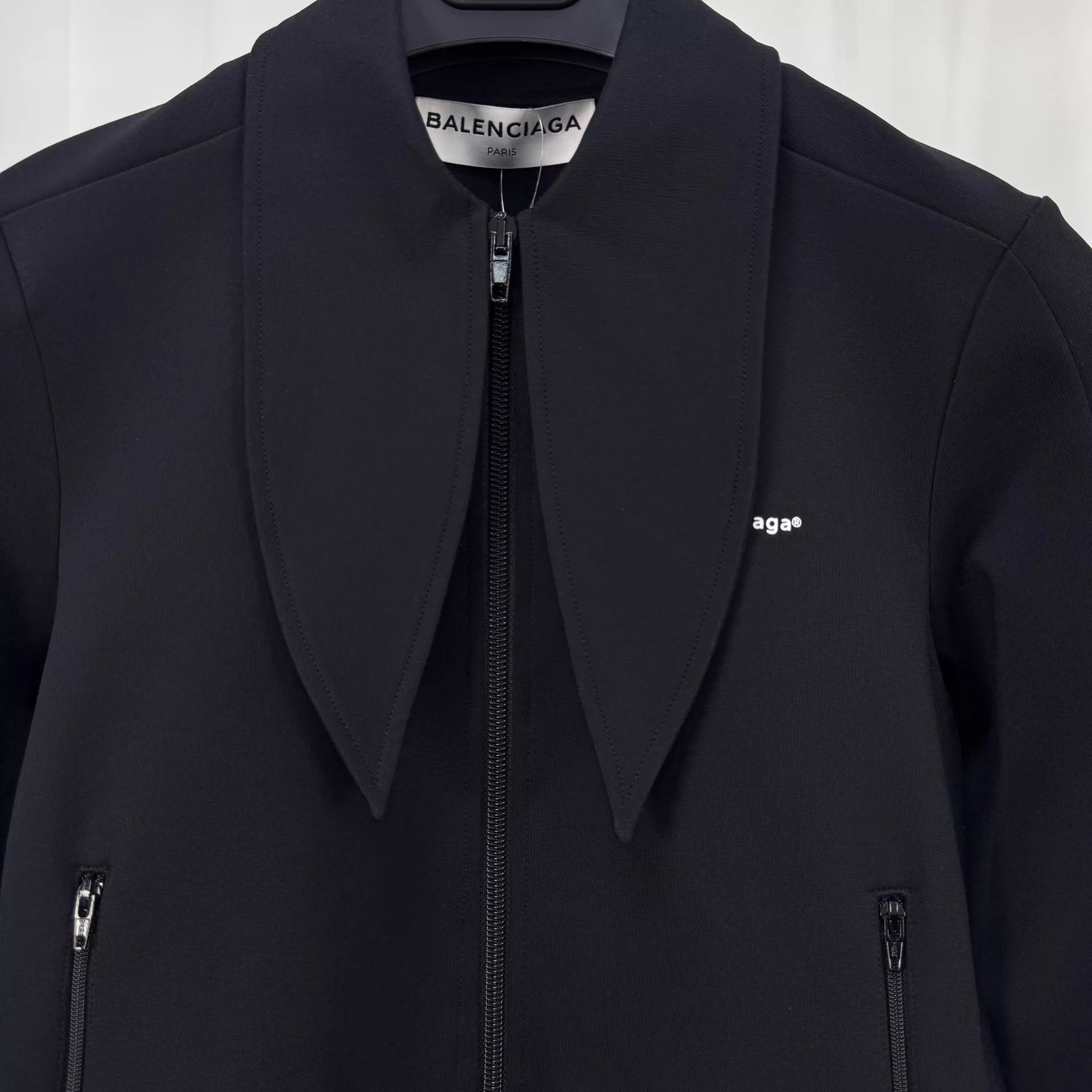 Balenciaga Balenciaga Logo Print Bowtie Zip Jacket 36 Size XS / US 0-2 / IT 36-38 - 3 Thumbnail