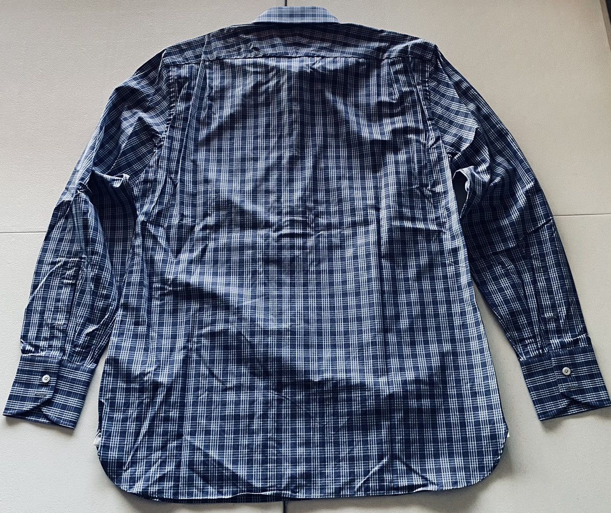 Tom Ford Tom Ford blue glen check shirt 16.5 42e NEW Size US L / EU 52-54 / 3 - 4 Thumbnail