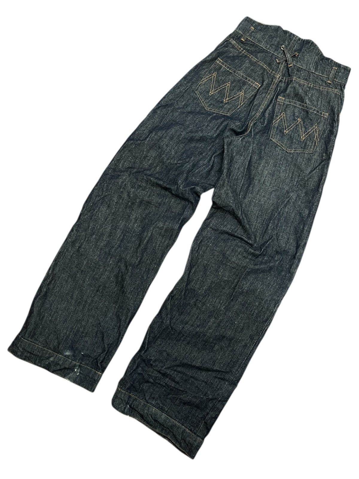 Alex Mullins ALEX MULLINS x DOUBLE KNEE DENIM x BRITISH DESIGNER x RARE Size US 29 - 2 Thumbnail