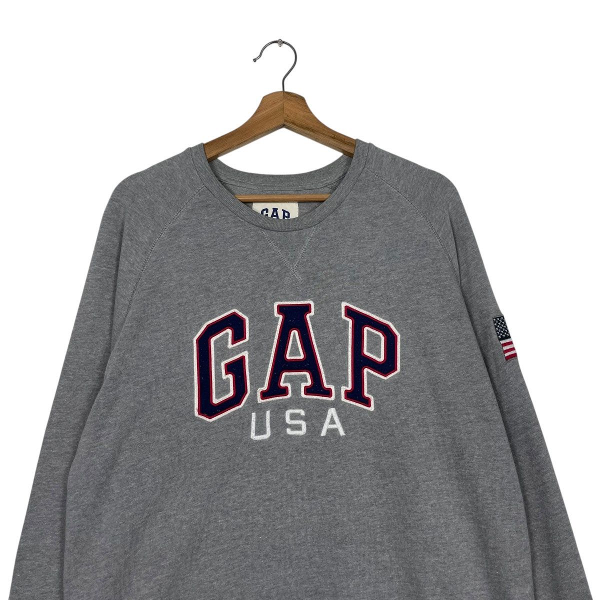 Gap Gap USA Flag Crewneck Sweatshirt Size US L / EU 52-54 / 3 - 2 Thumbnail