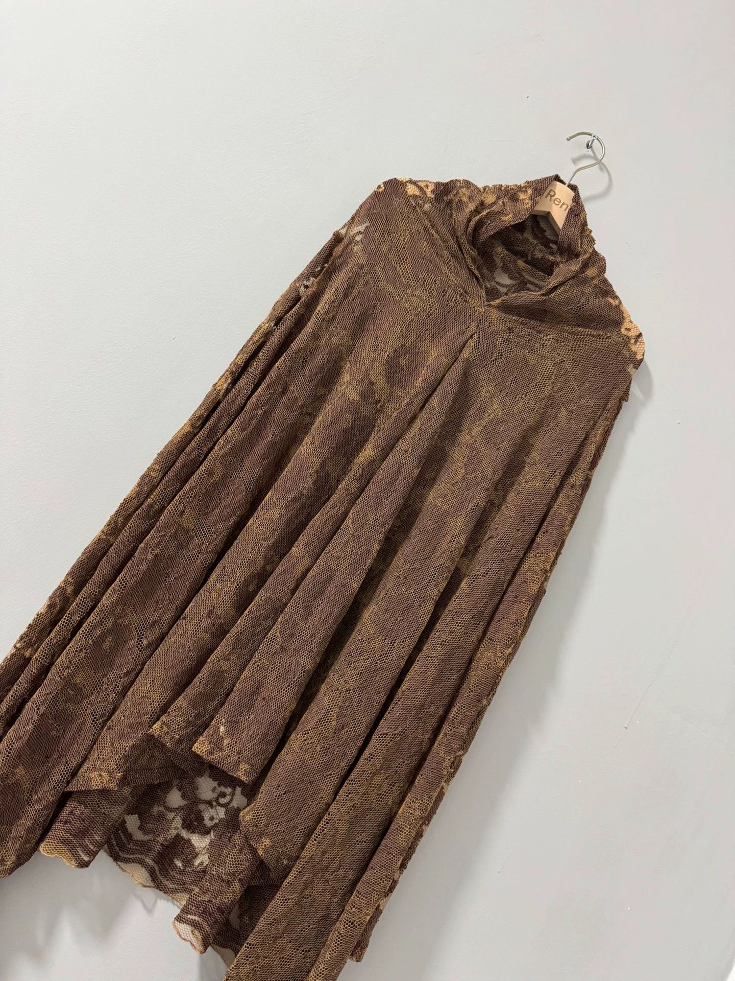 Dries Van Noten Dries Van Notan Rose Lace Cape Size US S / EU 44-46 / 1 - 4 Thumbnail