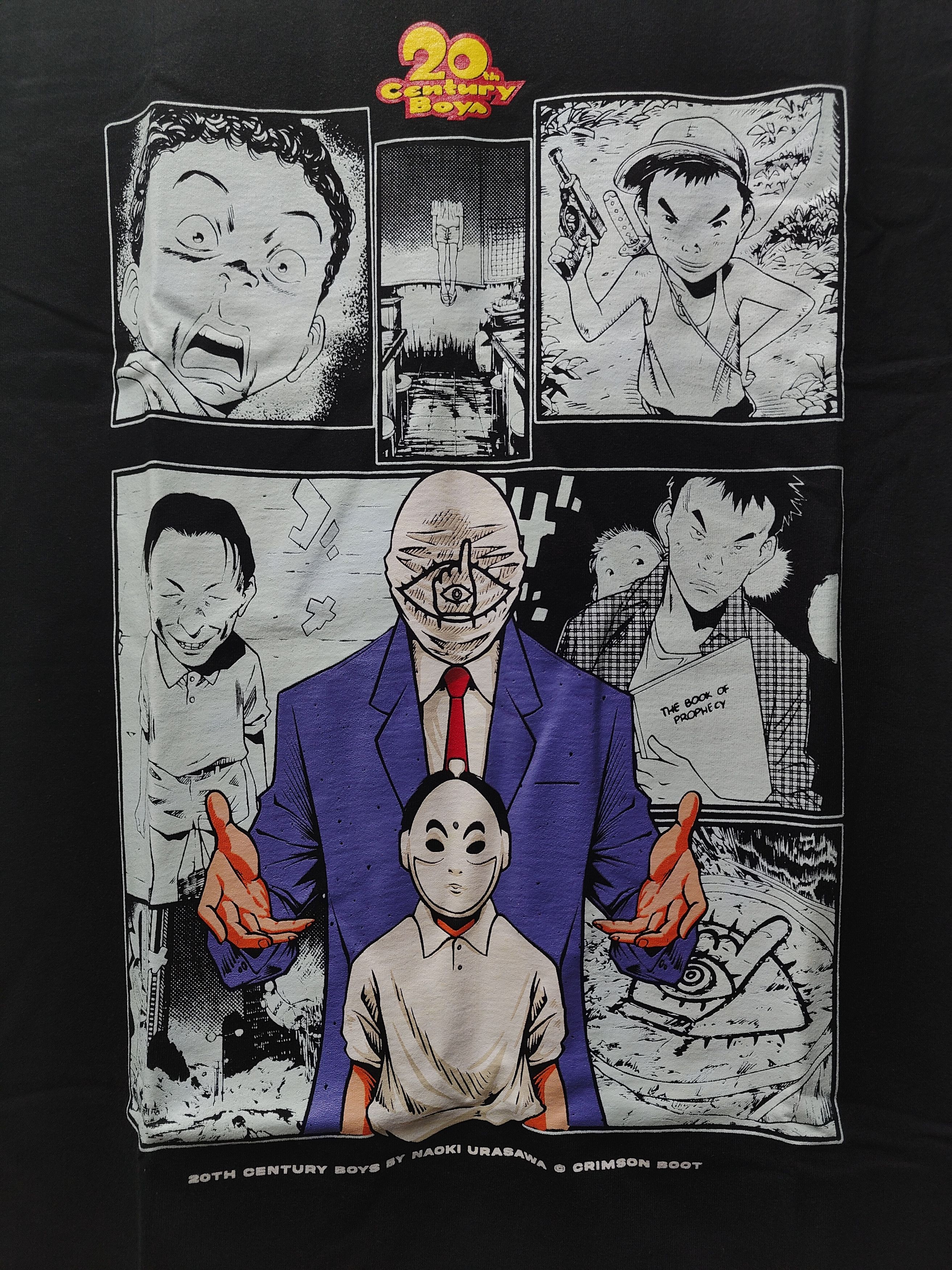 Anime 20th Century Boys Friend T-shirt Size US XL / EU 56 / 4 - 2 Thumbnail