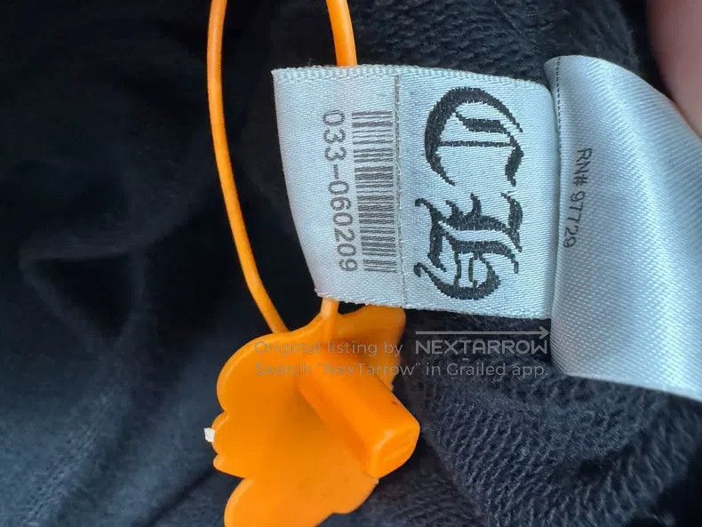 Chrome Hearts CHROME HEARTS Size L Cross-stitch black zipper hoodie Size US L / EU 52-54 / 3 - 6 Thumbnail