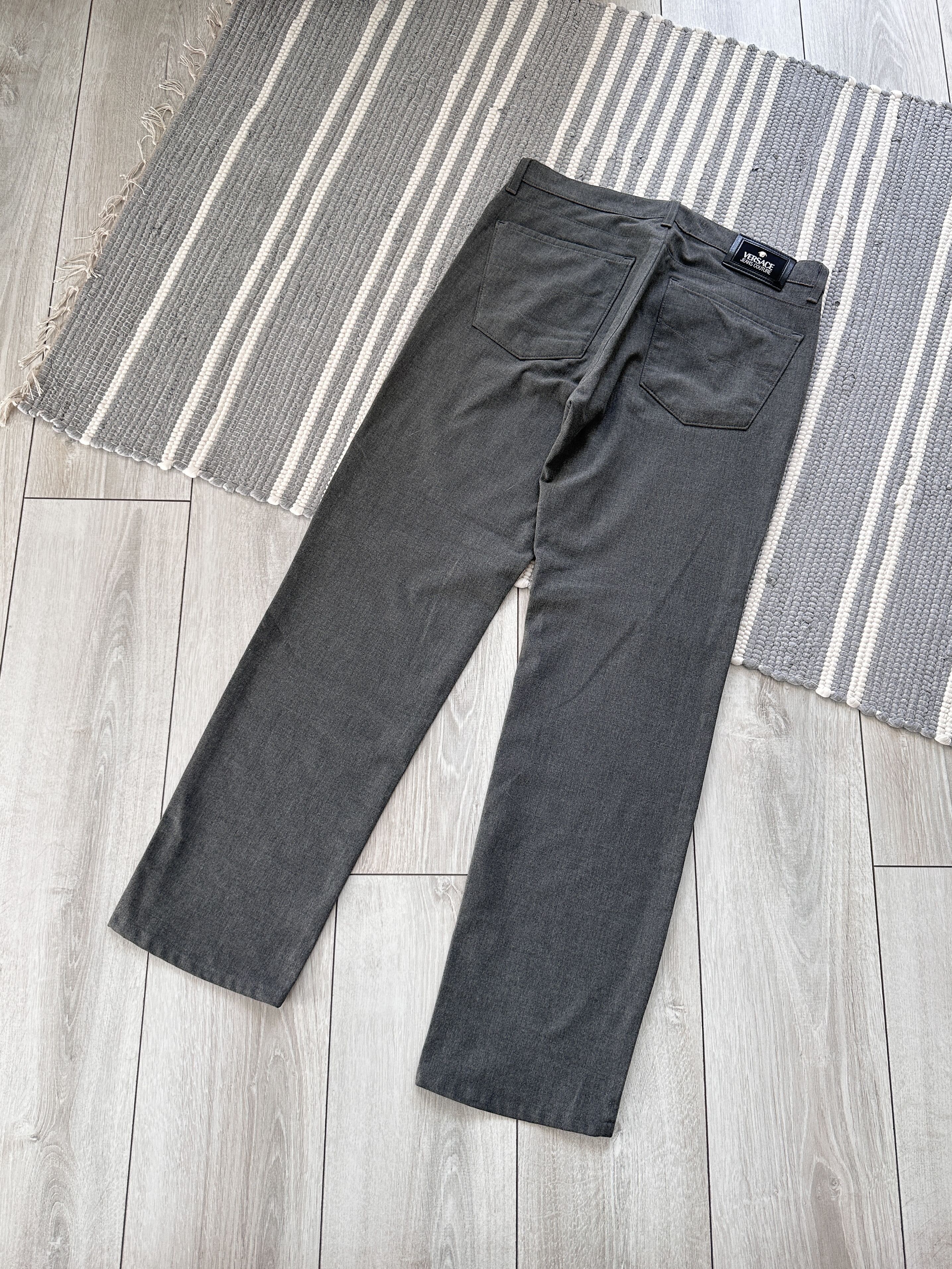 Versace Jeans Couture Versace Jeans Couture Gray Pants Size US 32 / EU 48 - 2 Thumbnail