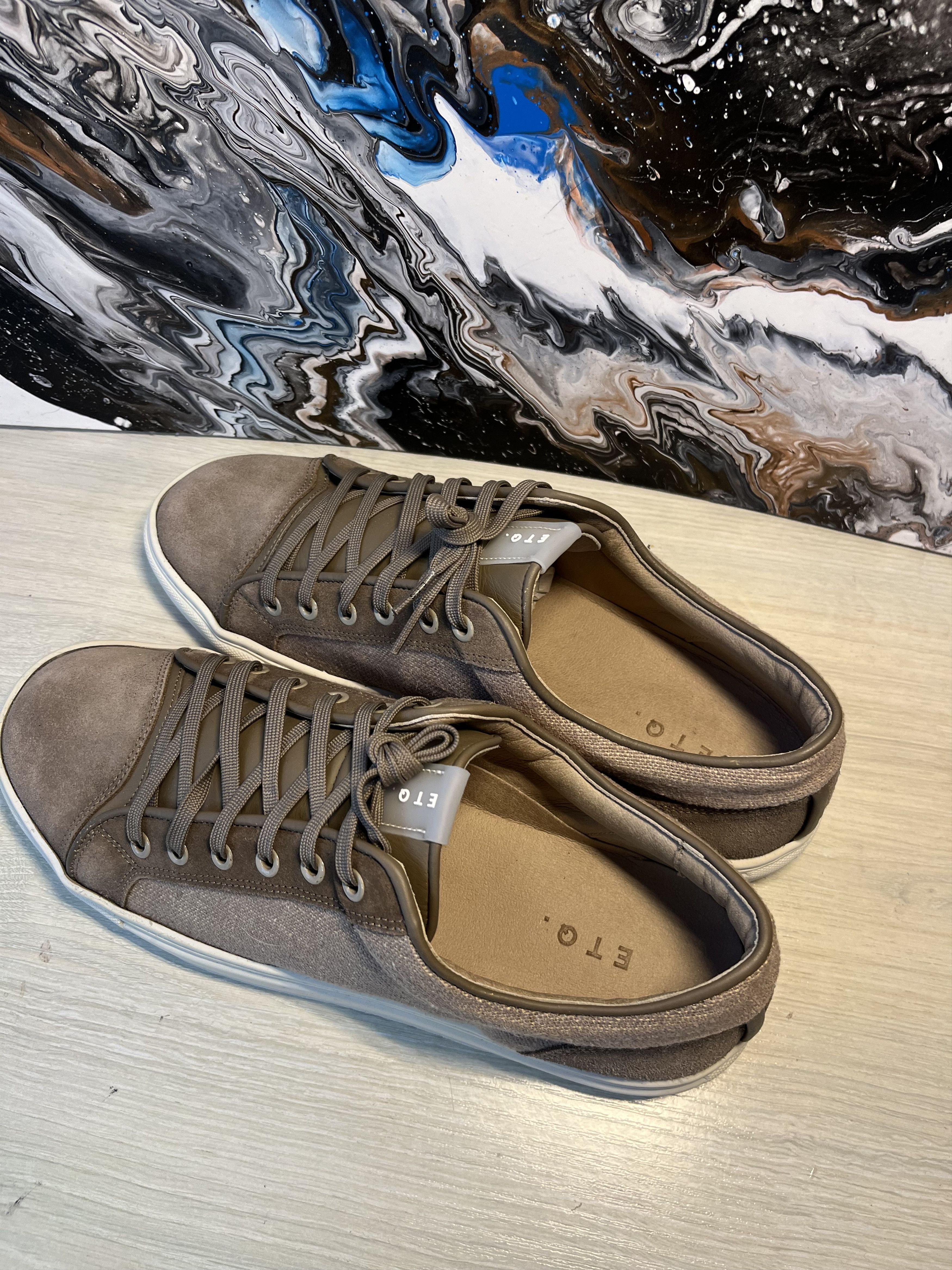 Etq LT 01 Shades Nubuck Desert Taupe Size US 11 / EU 44 - 4 Thumbnail