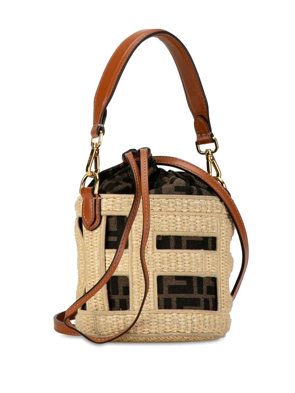 Fendi o1loc1c0824 Size: OS / Step Out Mini in Brown Size ONE SIZE - 1 Thumbnail