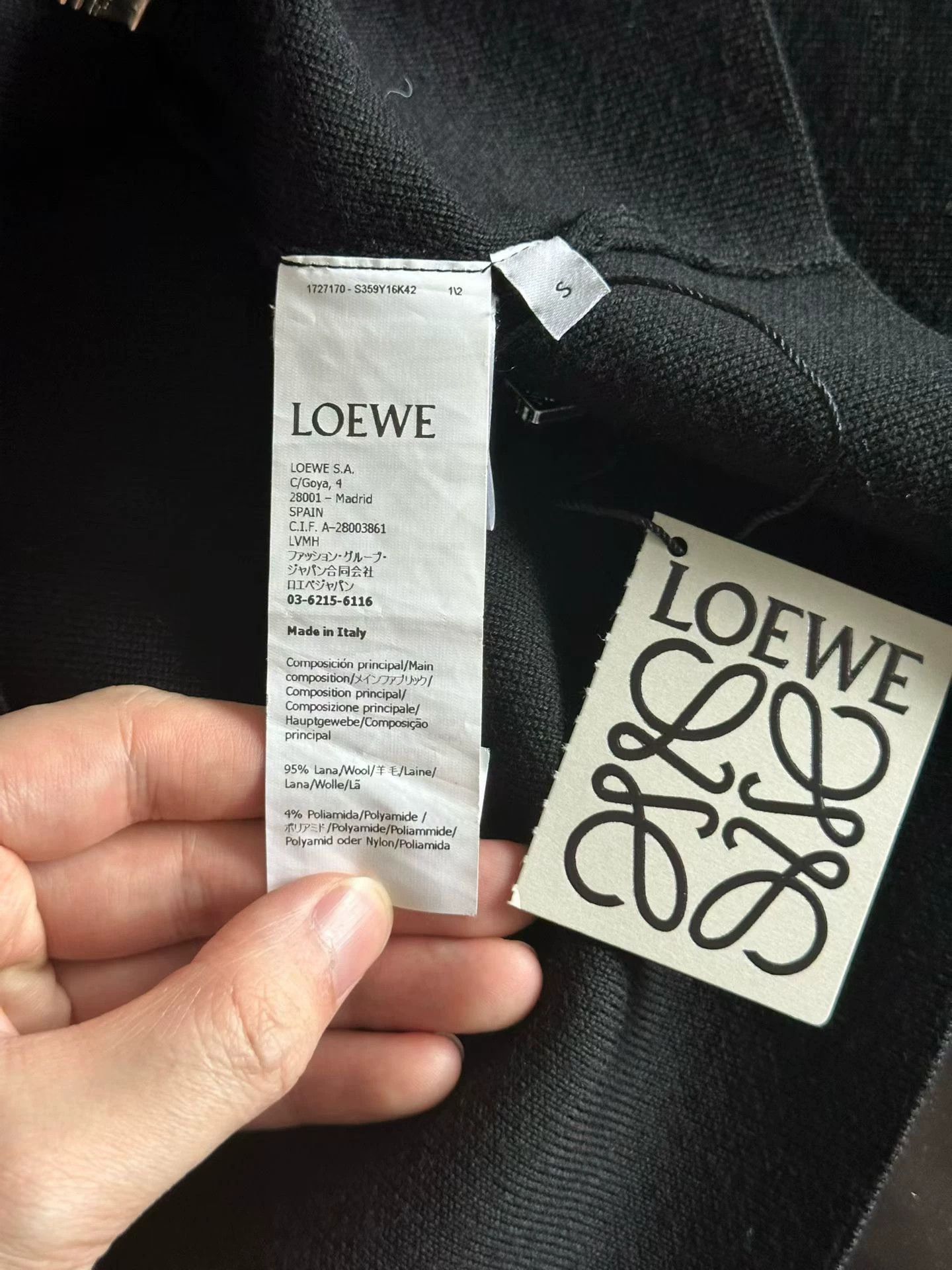 Loewe LOEWE Wool Embossed Logo Jacket S New Size S / US 4 / IT 40 - 5 Thumbnail