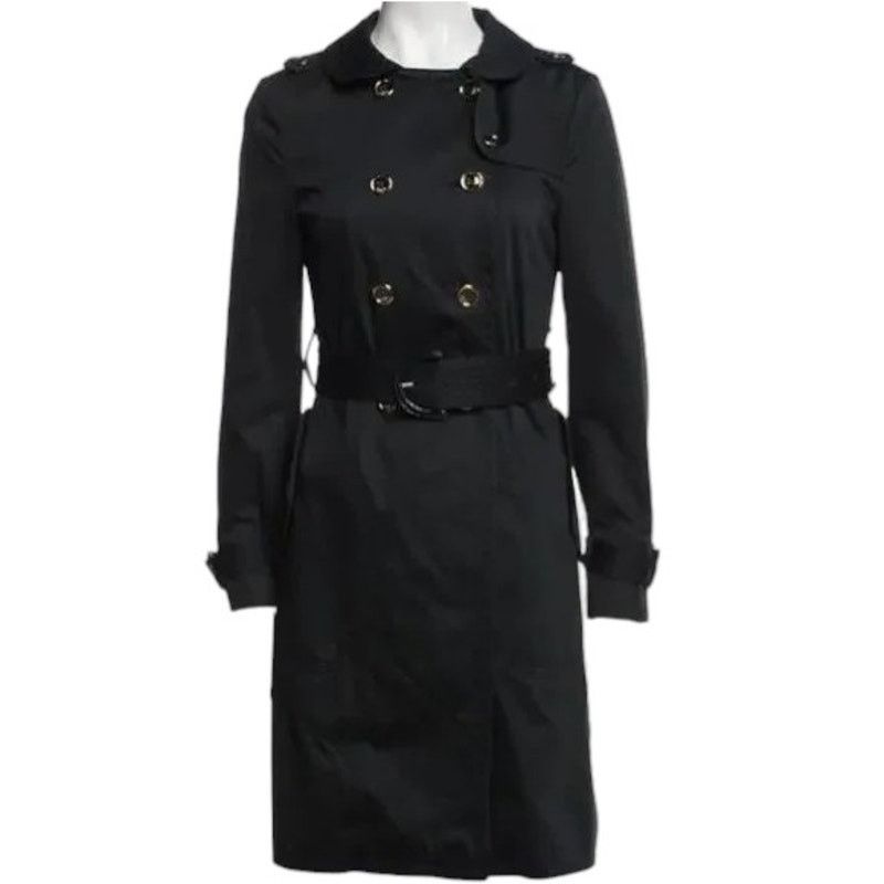Coach COACH 1941 Navy Trench Coat, XS/US2 SRP: $2500 Size XS / US 0-2 / IT 36-38 - 1 Thumbnail
