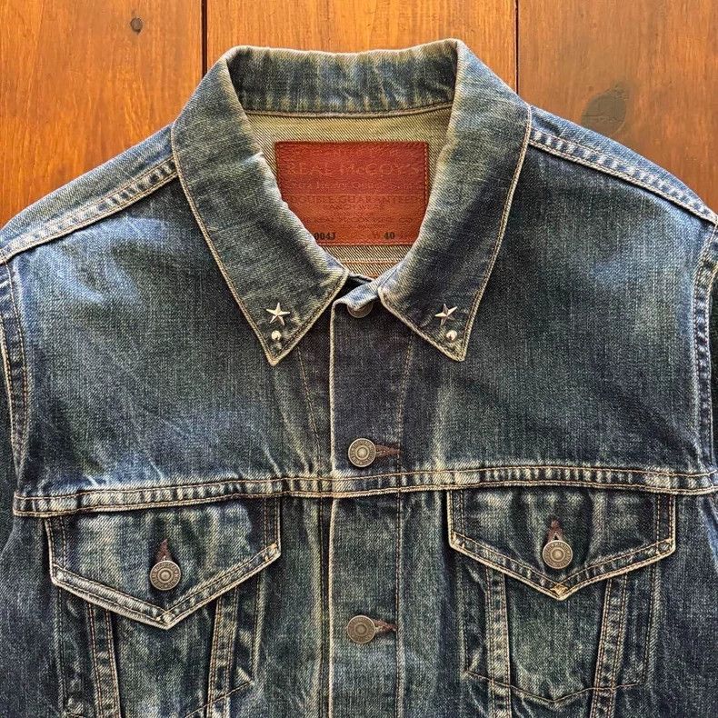 The Real McCoy's The Real McCoys Sise40 Short Denim Jacket Size US M / EU 48-50 / 2 - 3 Thumbnail