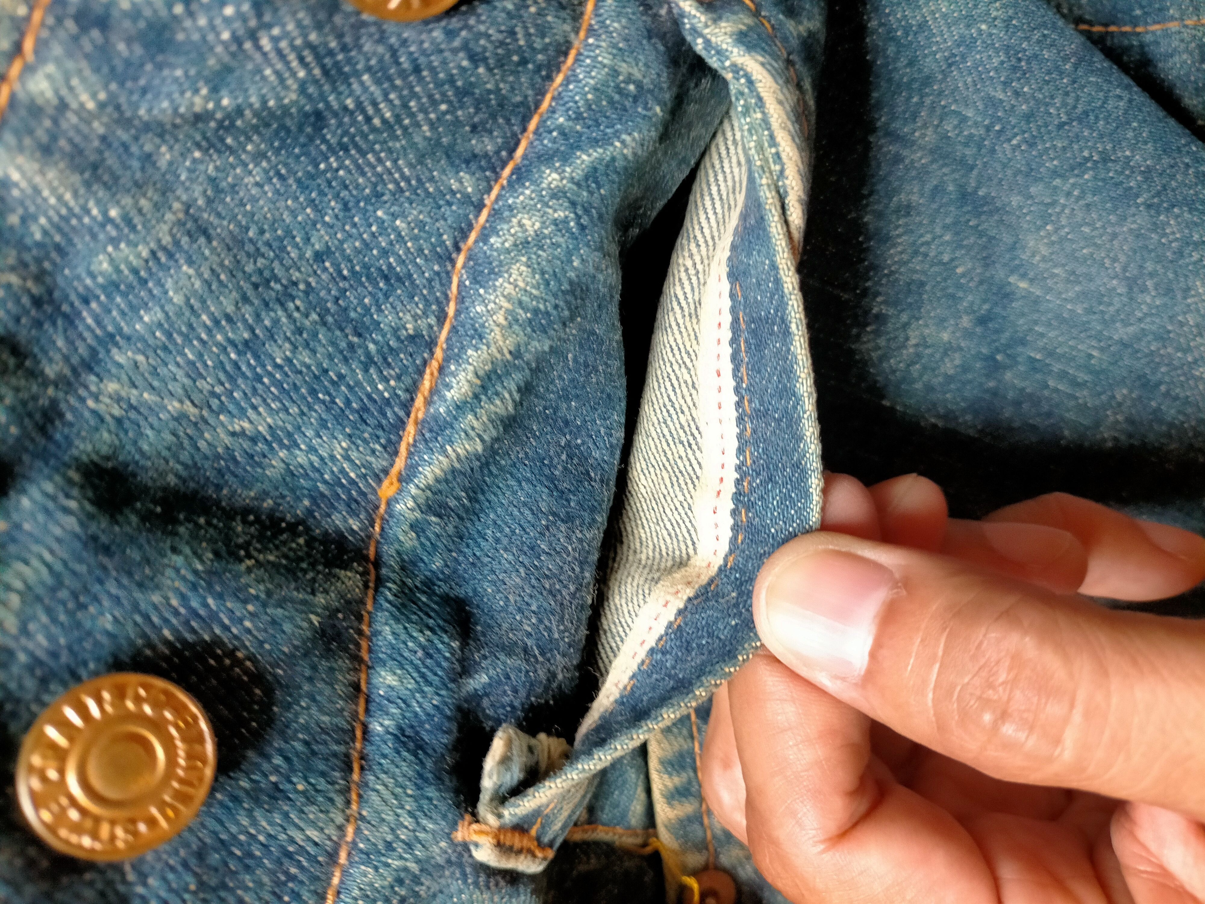 Evisu 🔥Rare Vintage 90s Evis Buckle Back Selvedge Jeans Size US 34 / EU 50 - 17 Thumbnail