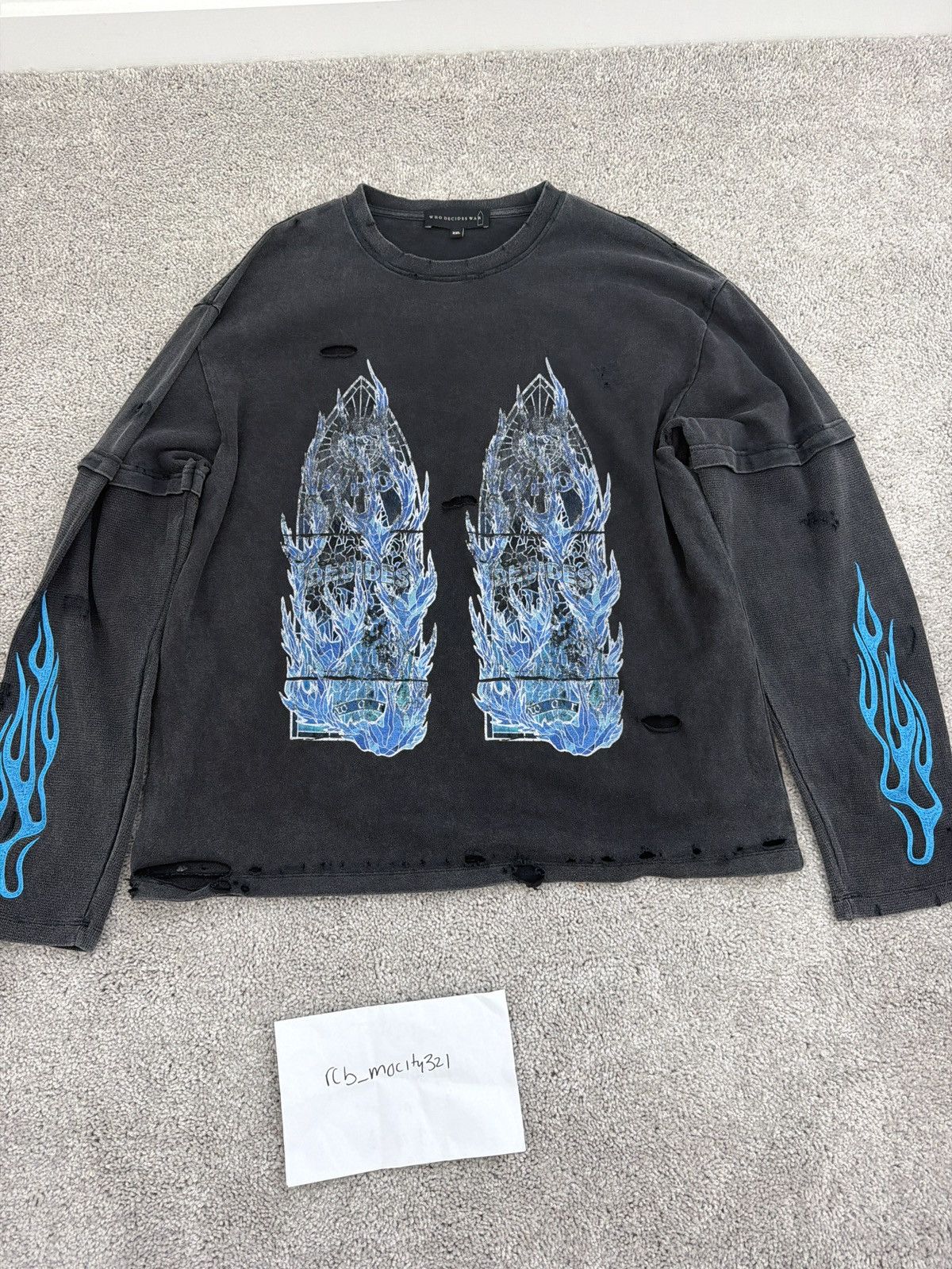 Who Decides War Who decides war long sleeve Size US XXL / EU 58 / 5 - 1 Thumbnail