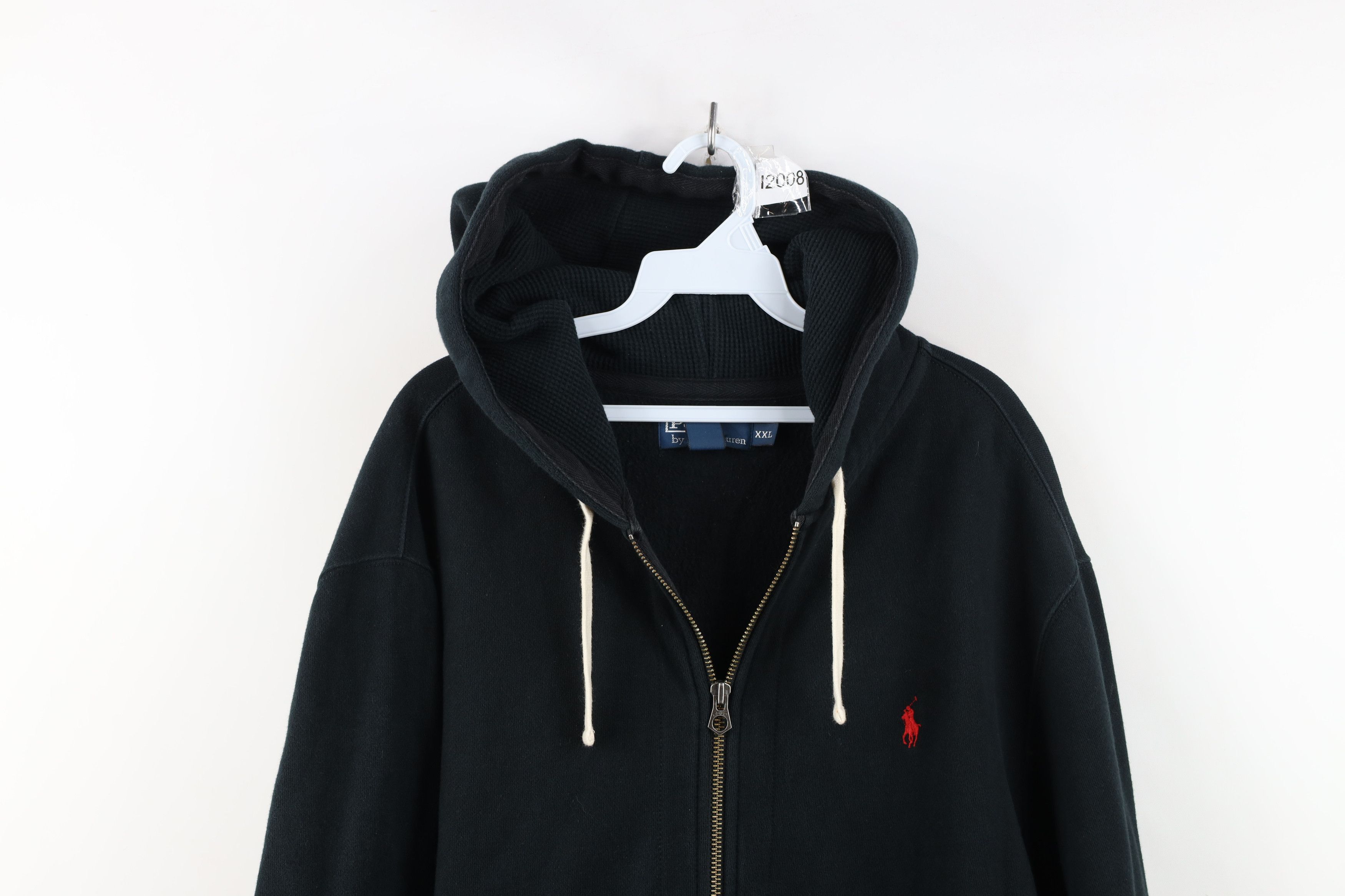 Ralph Lauren Vintage 90s Ralph Lauren Full Zip Hoodie Sweatshirt Size US XXL / EU 58 / 5 - 2 Thumbnail
