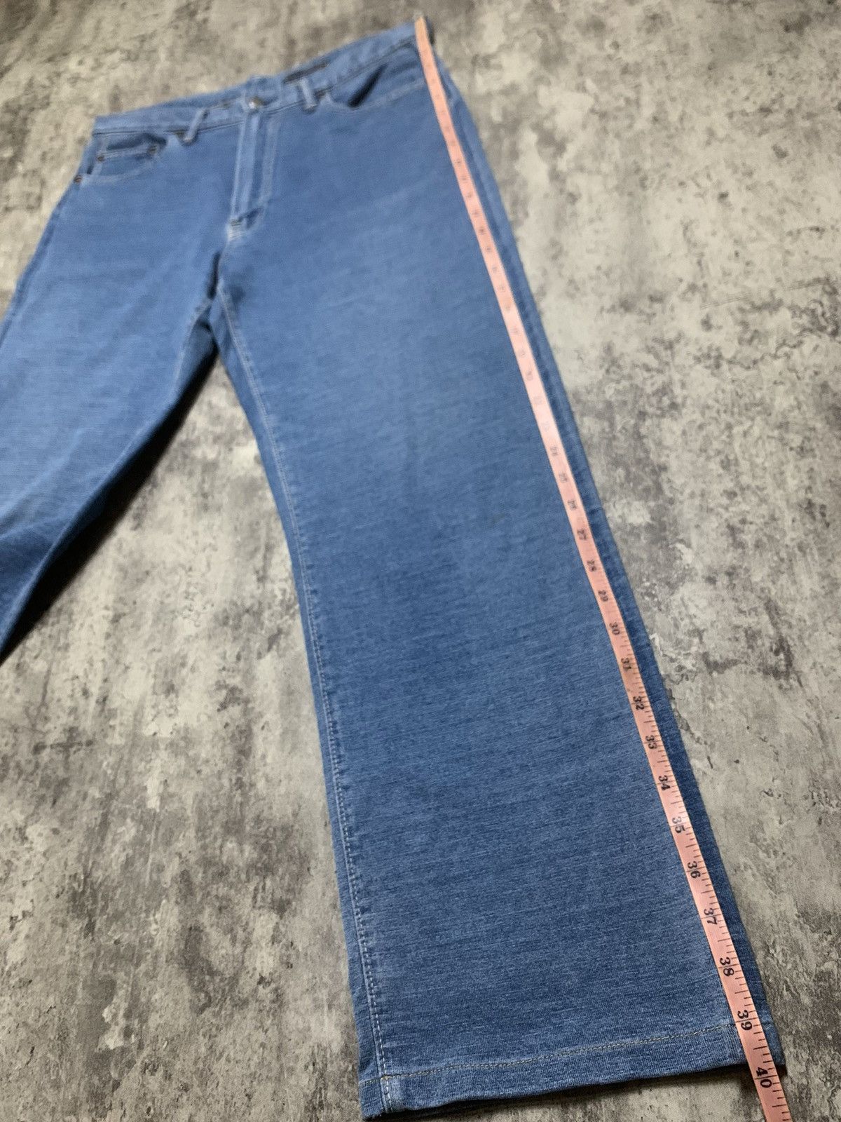 Japanese Brand Vintage 45rpm Studio Soft Denim Wide Pant Size US 32 / EU 48 - 16 Thumbnail