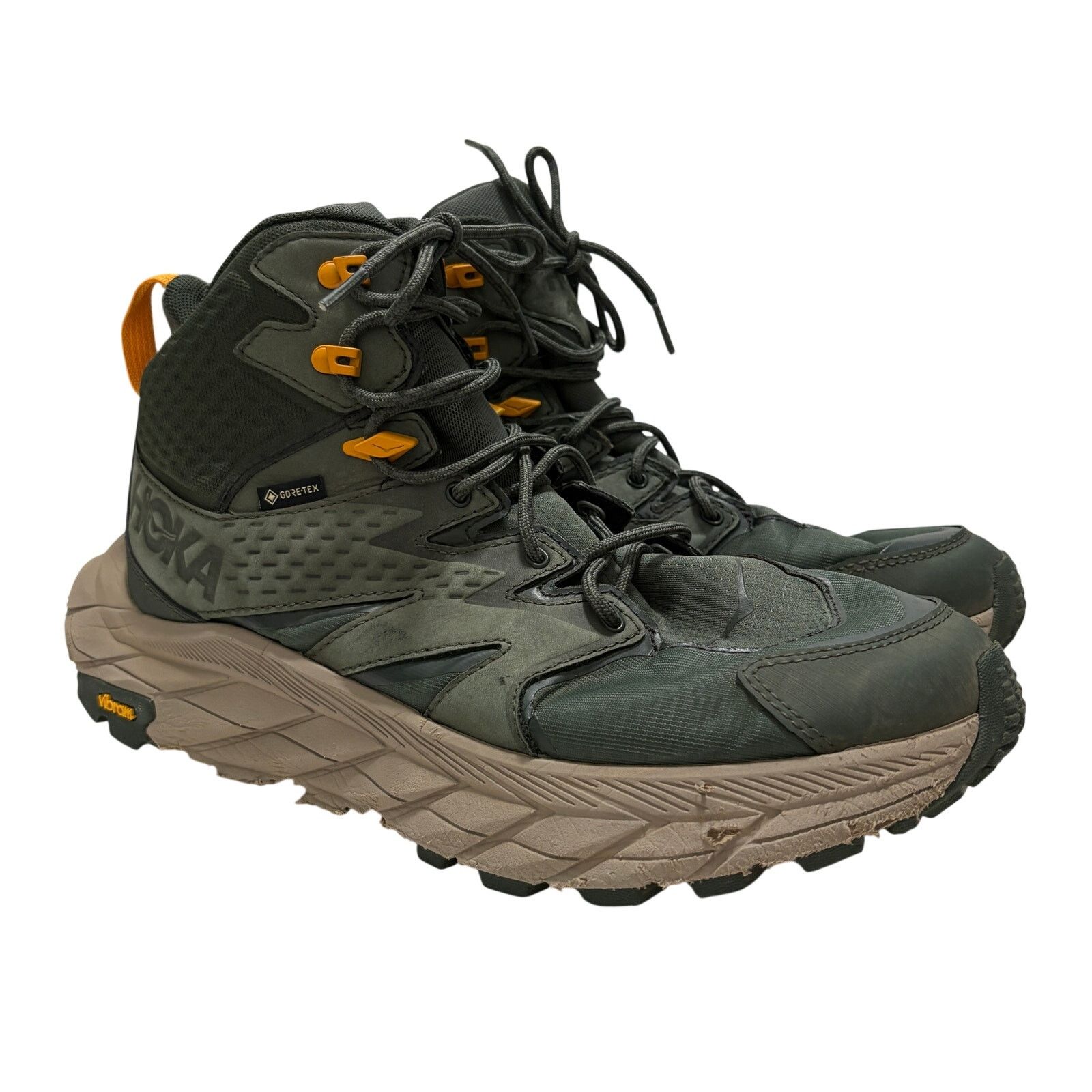 Hoka Hoka Anacapa Mid Gore-Tex Hiking Shoes Thyme Size 10D Size US 10 / EU 43 - 1 Thumbnail