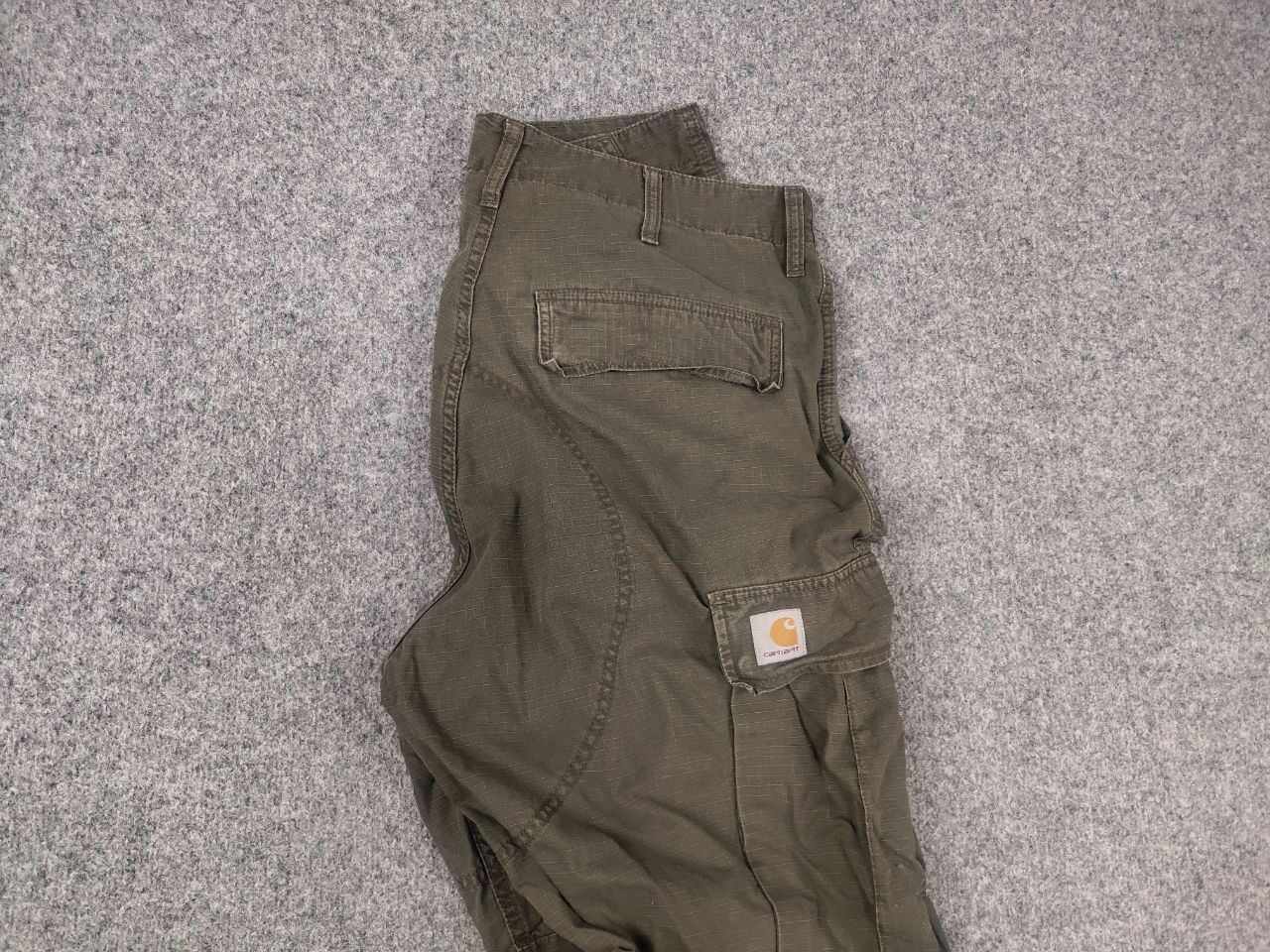 Carhartt Vintage 90's Carhartt Ripstop Cargo Baggy pants USA Style Size US 34 / EU 50 - 4 Thumbnail