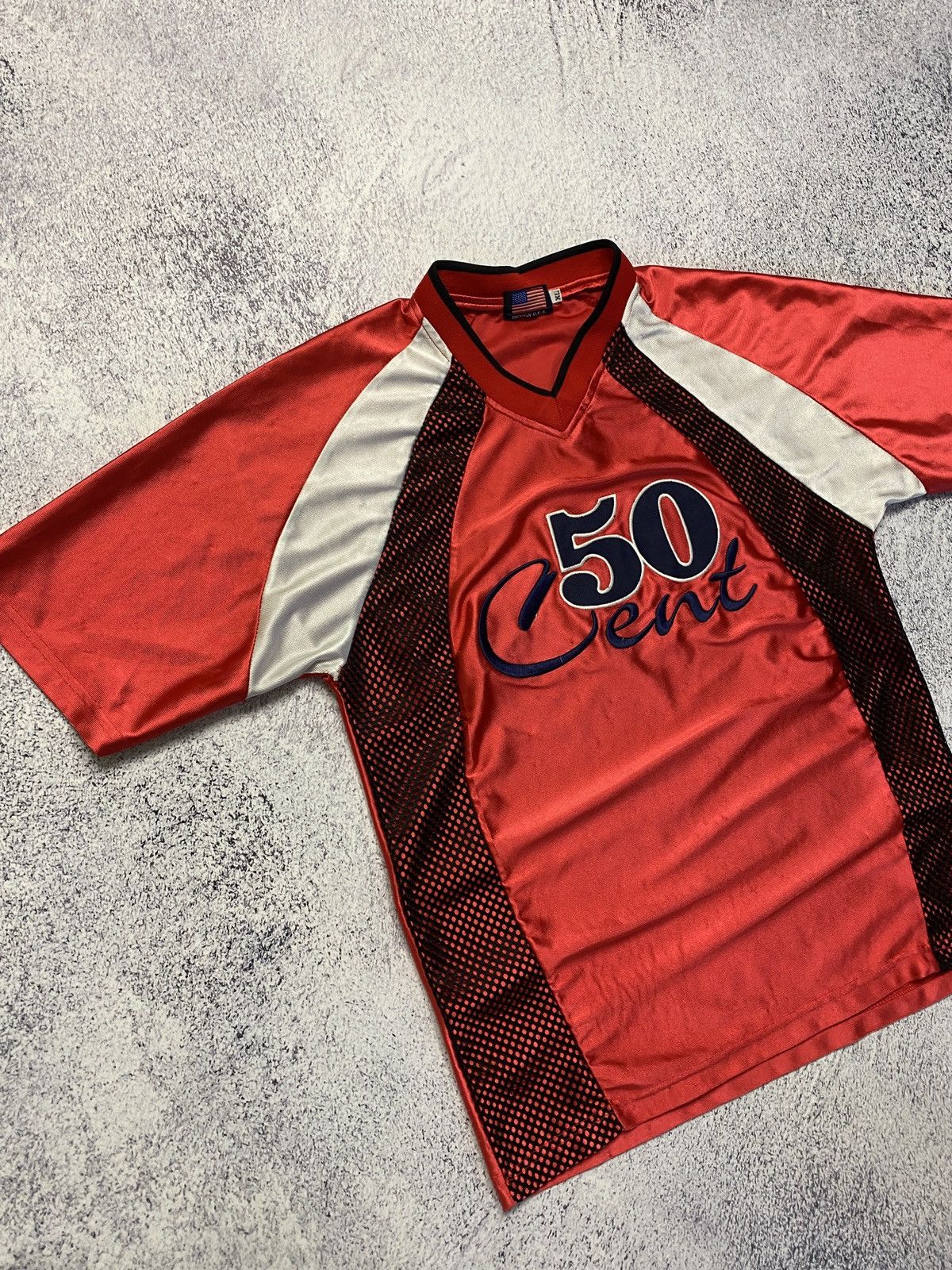 50 Cent × Rap Tees × Vintage Vintage 50 Cent Rap Tees Jersey T Shirt USA Size US S / EU 44-46 / 1 - 3 Thumbnail