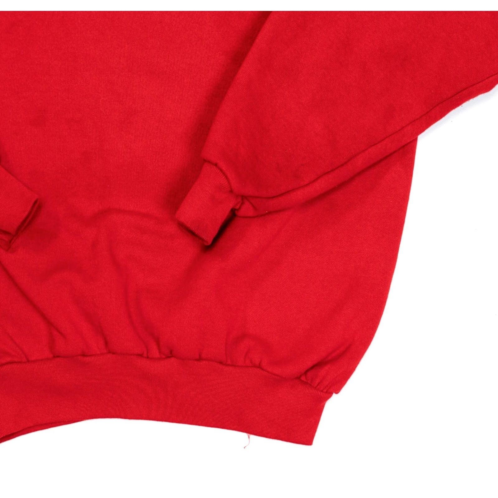 Jerzees VINTAGE Jerzees Sweatshirt Mens XL Long Sleeve Raglan Crew Neck Red Size US XL / EU 56 / 4 - 4 Thumbnail