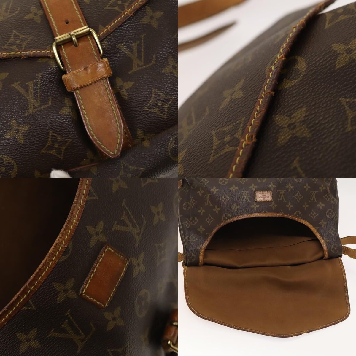 Louis Vuitton LOUIS VUITTON Monogram Saumur 30 Shoulder Bag M42256 Size ONE SIZE - 12 Thumbnail