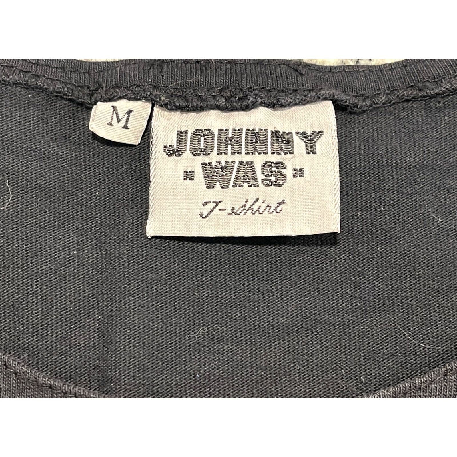 Johnny Was VINTAGE Johnny Was Black Shirt Dress Womens M Blue Size M / US 6-8 / IT 42-44 - 6 Thumbnail