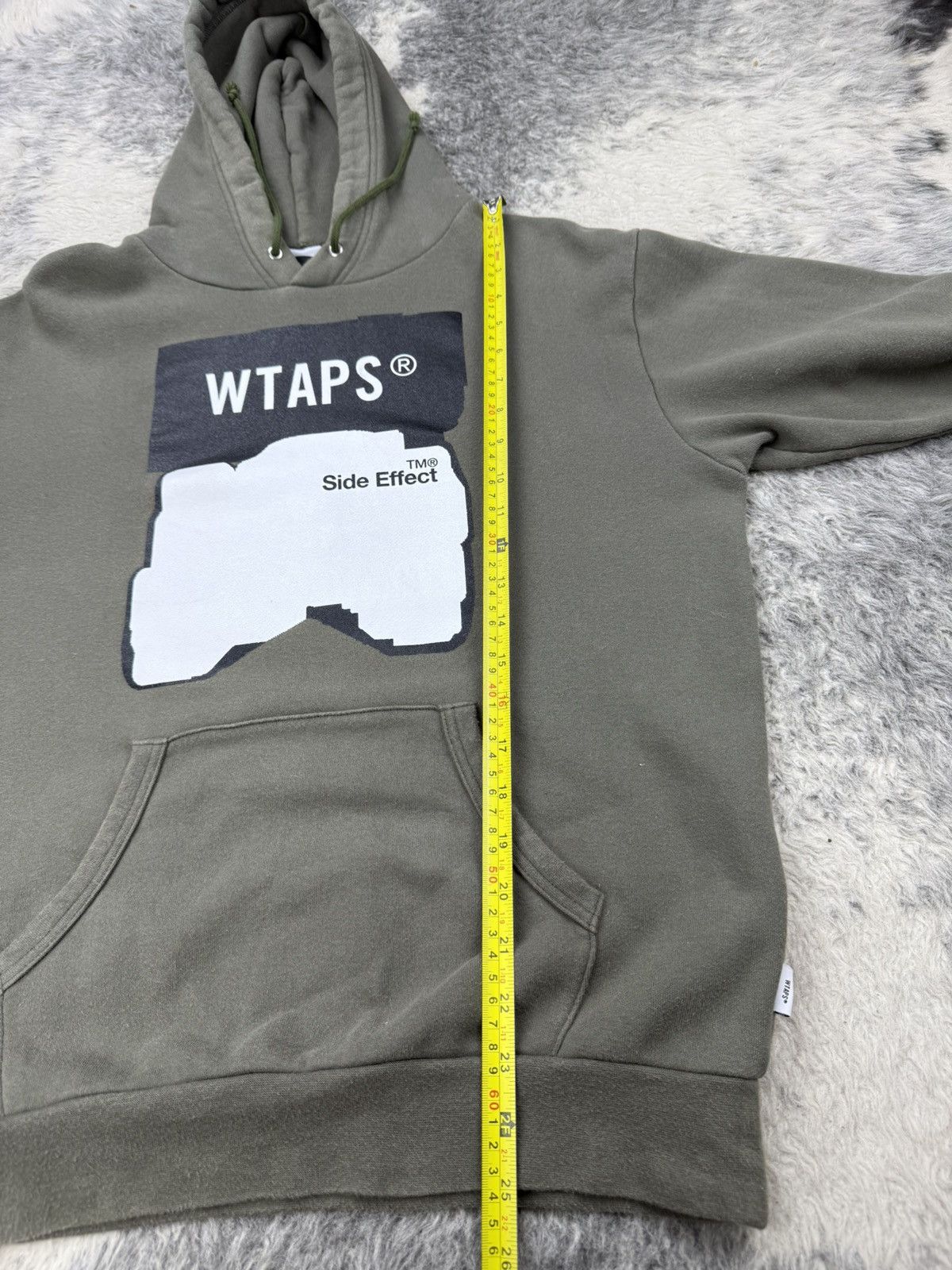 Wtaps AW2019 WTAPS “Side Effect” Olive Hoodie Size US S / EU 44-46 / 1 - 14 Thumbnail