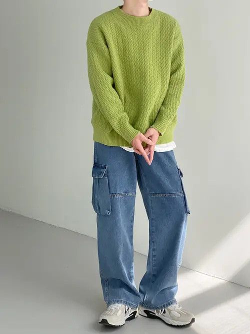 VIBE Sweater knitted Size US L / EU 52-54 / 3 - 2 Thumbnail
