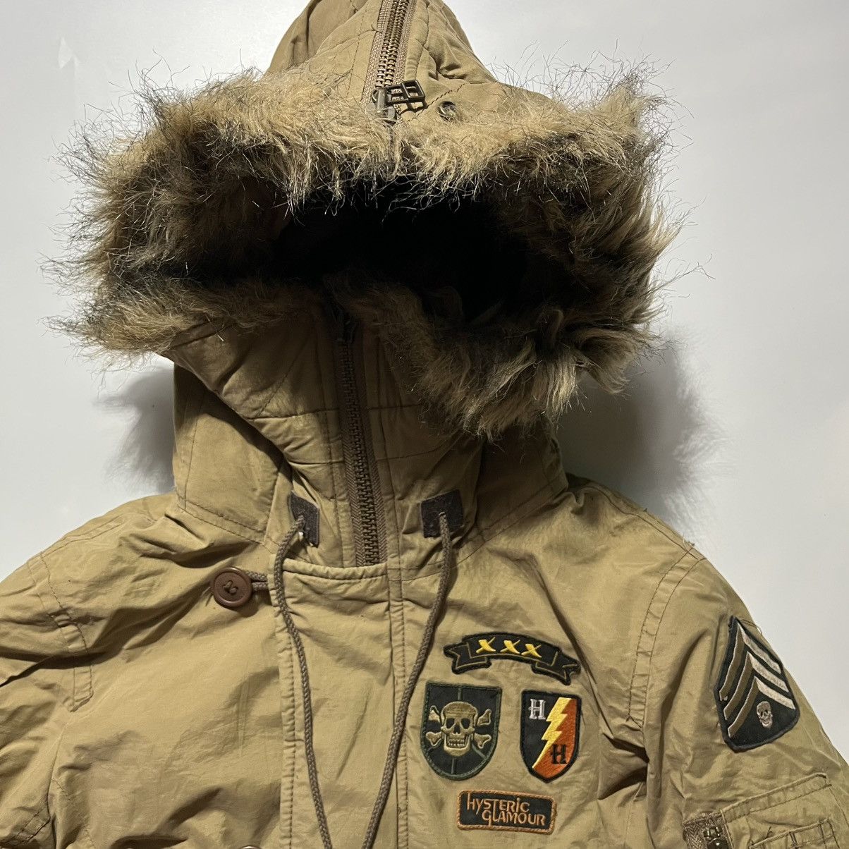 Hysteric Glamour Hysteric glamour fur + hooded jacket Size US M / EU 48-50 / 2 - 2 Thumbnail