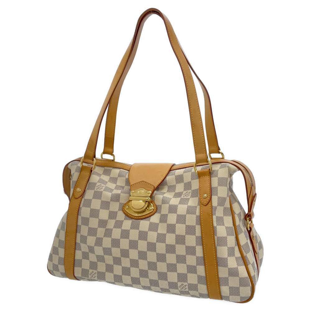 Louis Vuitton Shoulder Bag Damier Azur Streza PM Beige