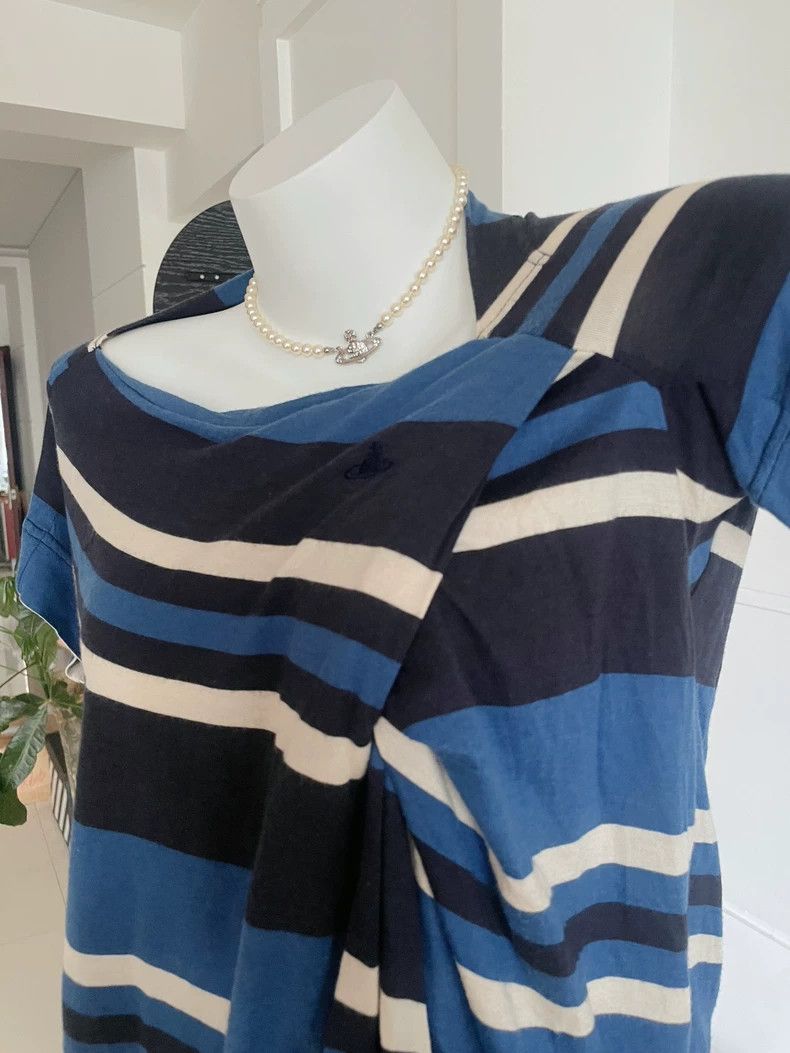 Other vivienne westwood size2 Irregularly designed striped T-shir Size M / US 6-8 / IT 42-44 - 3 Thumbnail