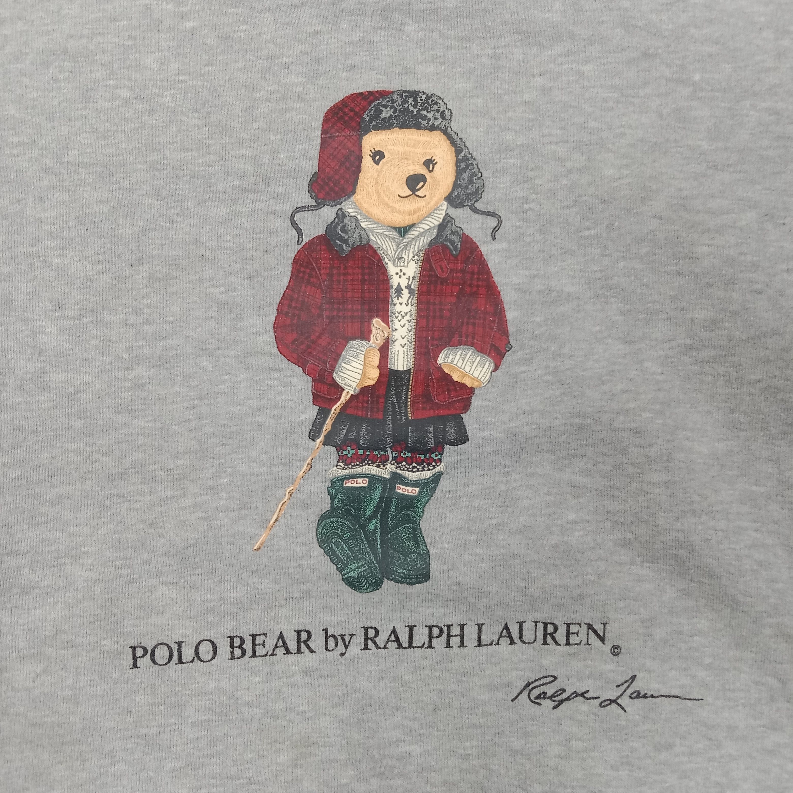 Ralph Lauren Polo Bear by Ralph Lauren American Brand Sweatshirt C243N25 Size US L / EU 52-54 / 3 - 2 Thumbnail