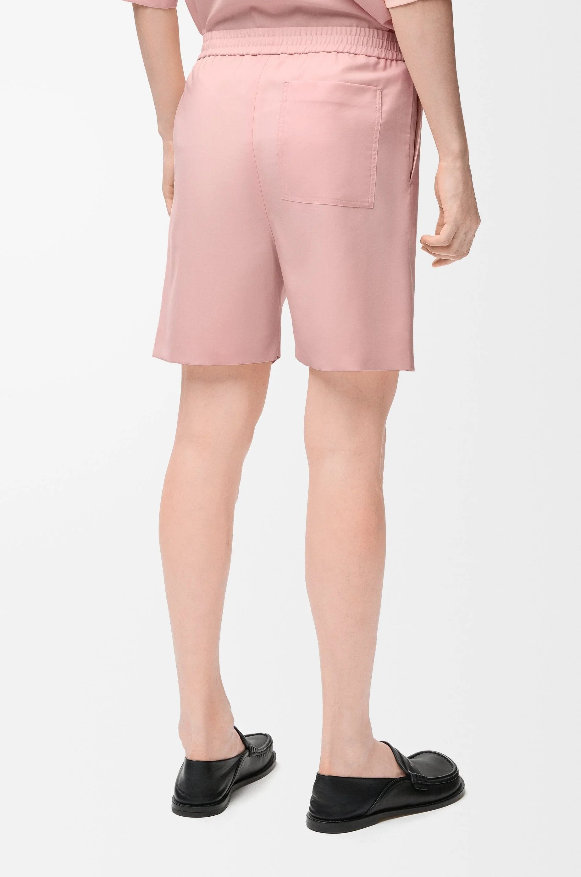 Loewe o1in1g0426 Shorts in wool in Coral Size US 34 / EU 50 - 3 Thumbnail